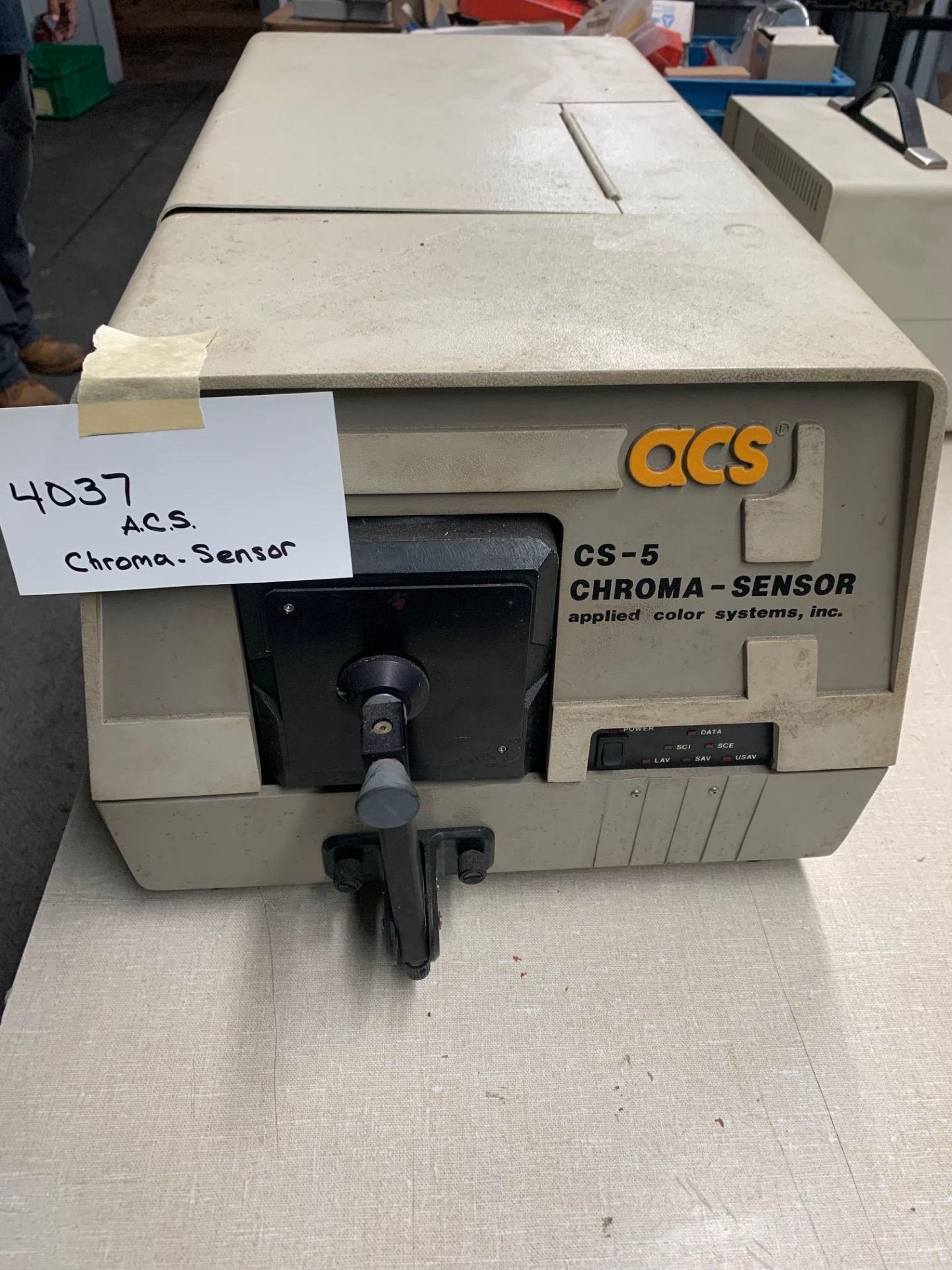 Lab Equipment - ACS CS-5 CHROMA SENSOR Color System Serial 0175, Rigging Fee: $5