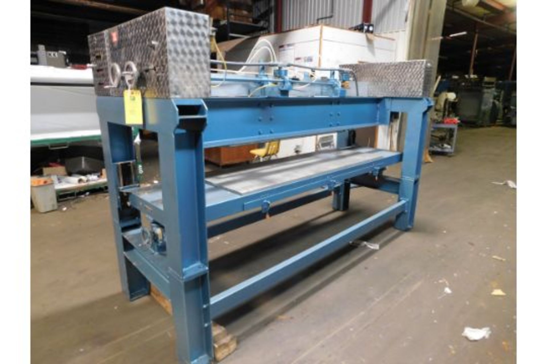 Ladis Coater Machine: 1 trouff, Working Width 78", trouff is 58", excellent condition, Rigging