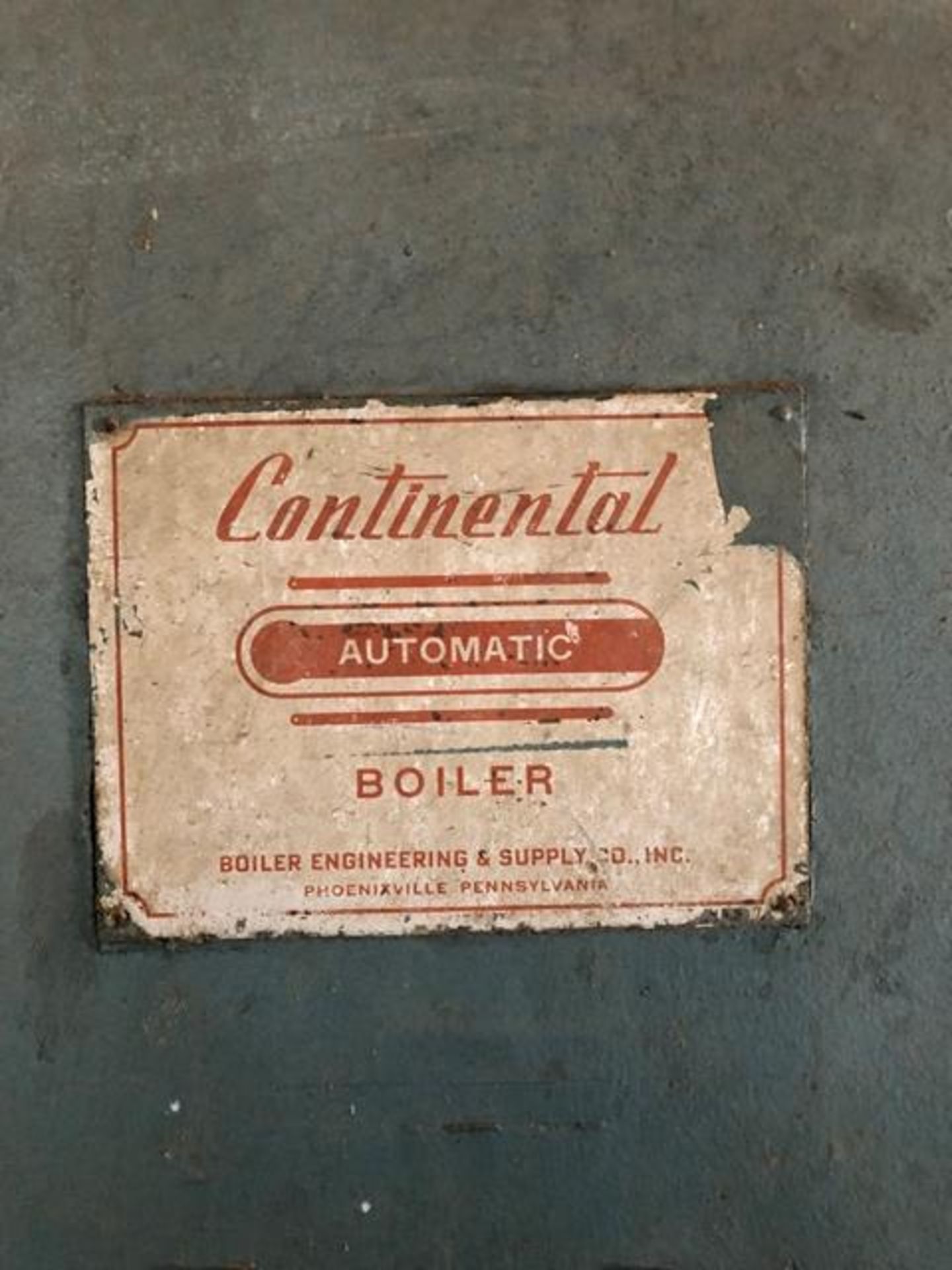 Continental Automatic Boiler, S/N #F13B400D-5225-3G236, Rated Output (MBTU/HR) 13800 - Image 3 of 17