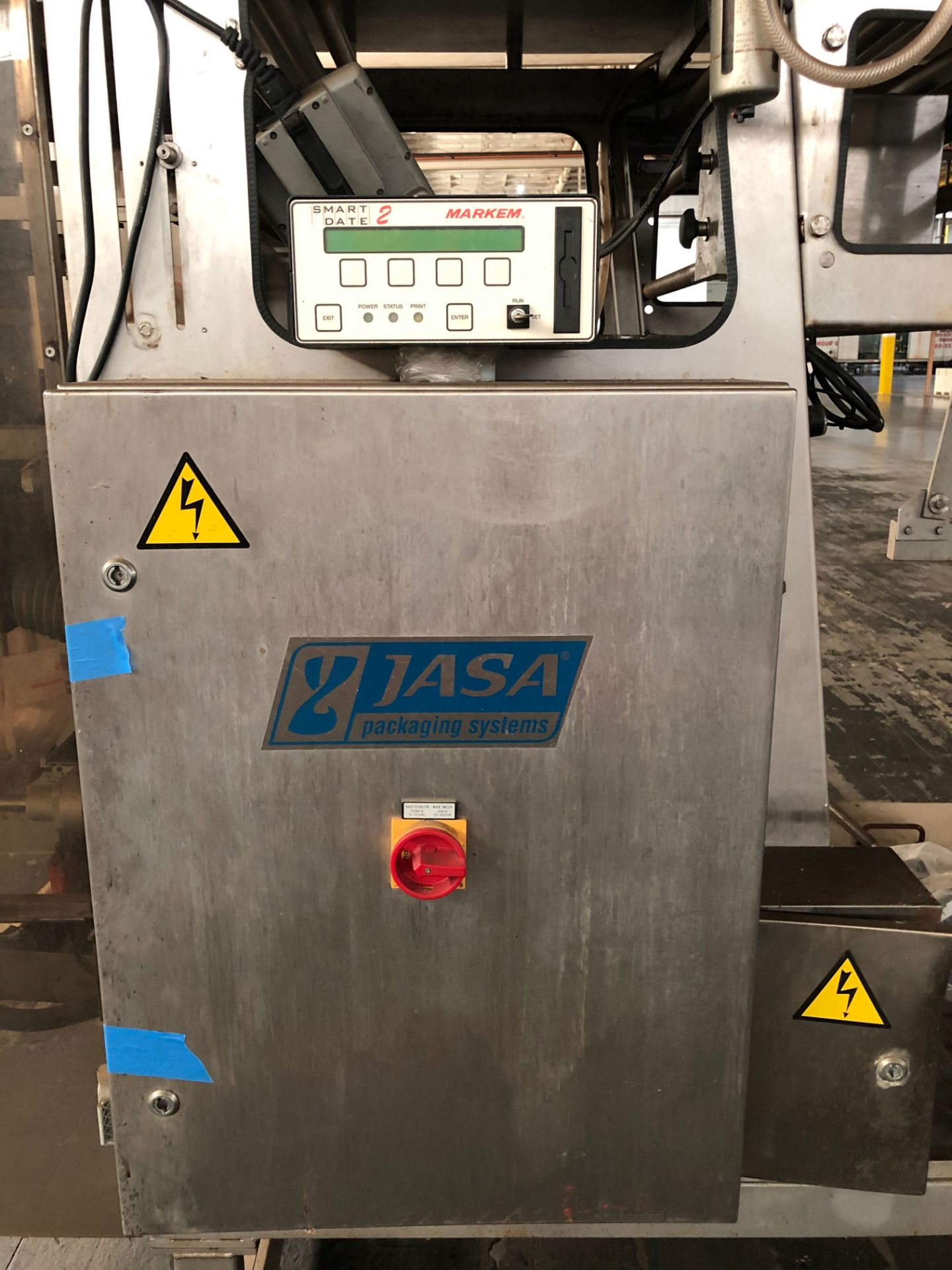 Jasa Packaging Unit, Model #350, S/N #11024, 230 Volts Rigging Price: $250 - Image 6 of 6