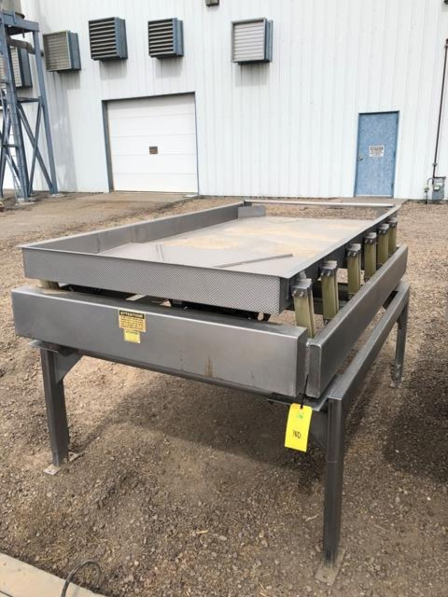 VibraFree Vibrating Conveyor, Model #V-F, S/N #950164