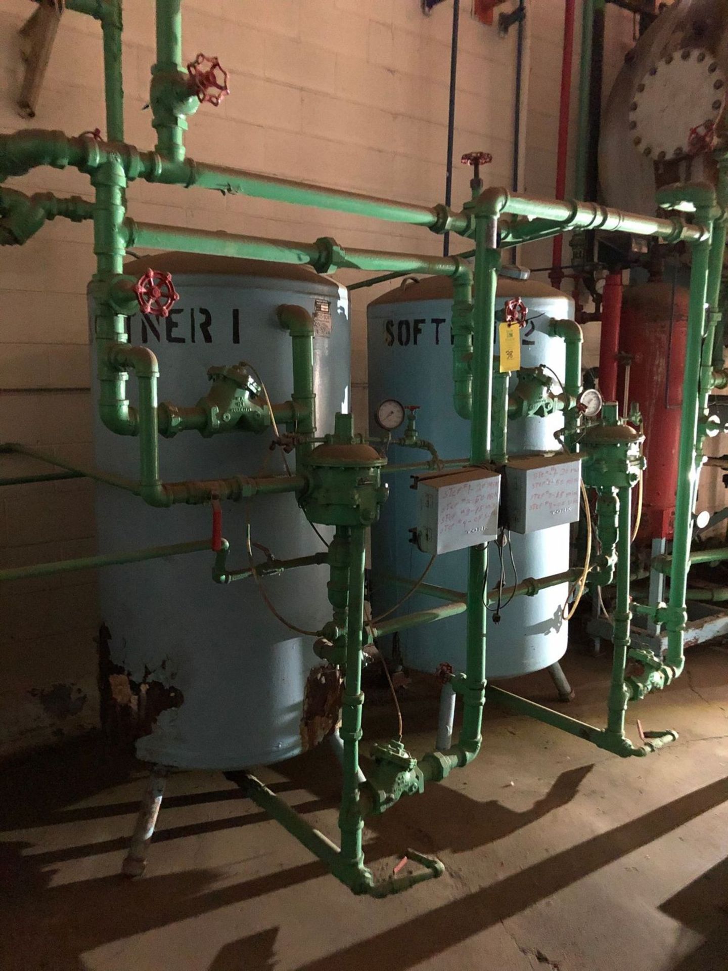 (2) Water Softners Tanks