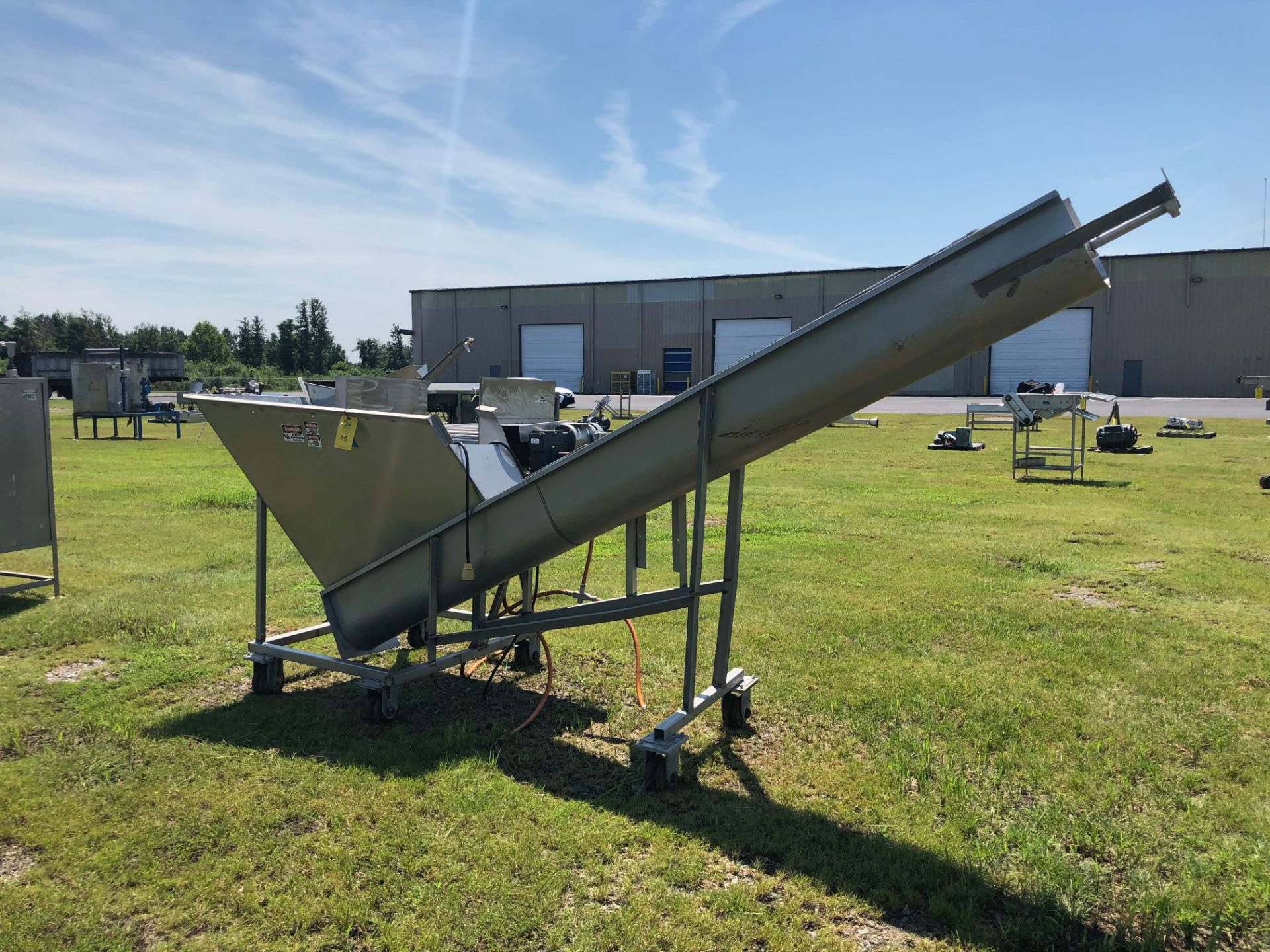 Material Processing Bin & Auger Rigging Price: $250