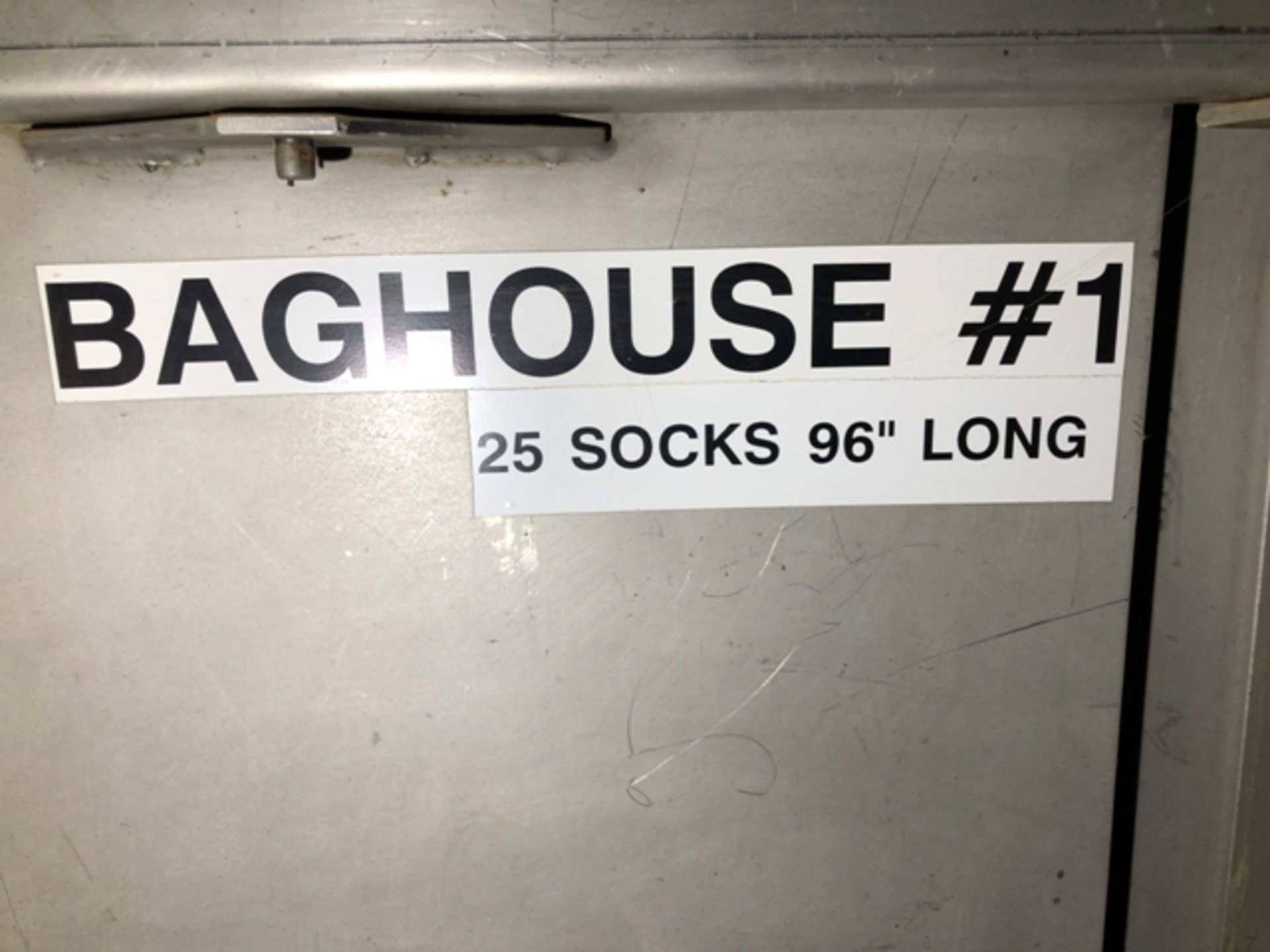 Baghouse & Dry Bagging Silo, 25 Socks 96'' Long - Image 6 of 6