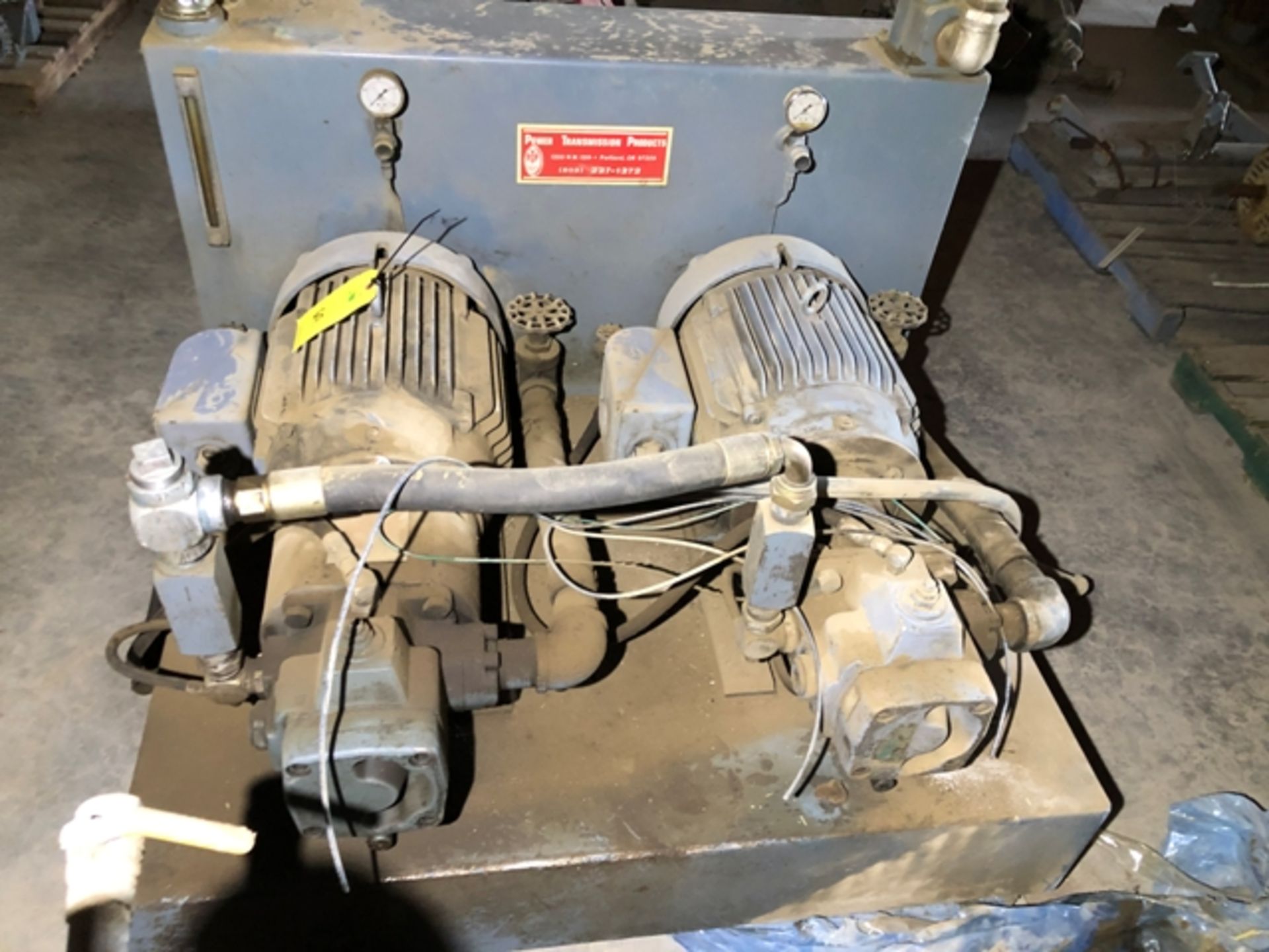 Power Transmission Hydraulic Power Unit, Model #Dual A10V-28-1500-25-160L, S/N #84906 - Image 6 of 6