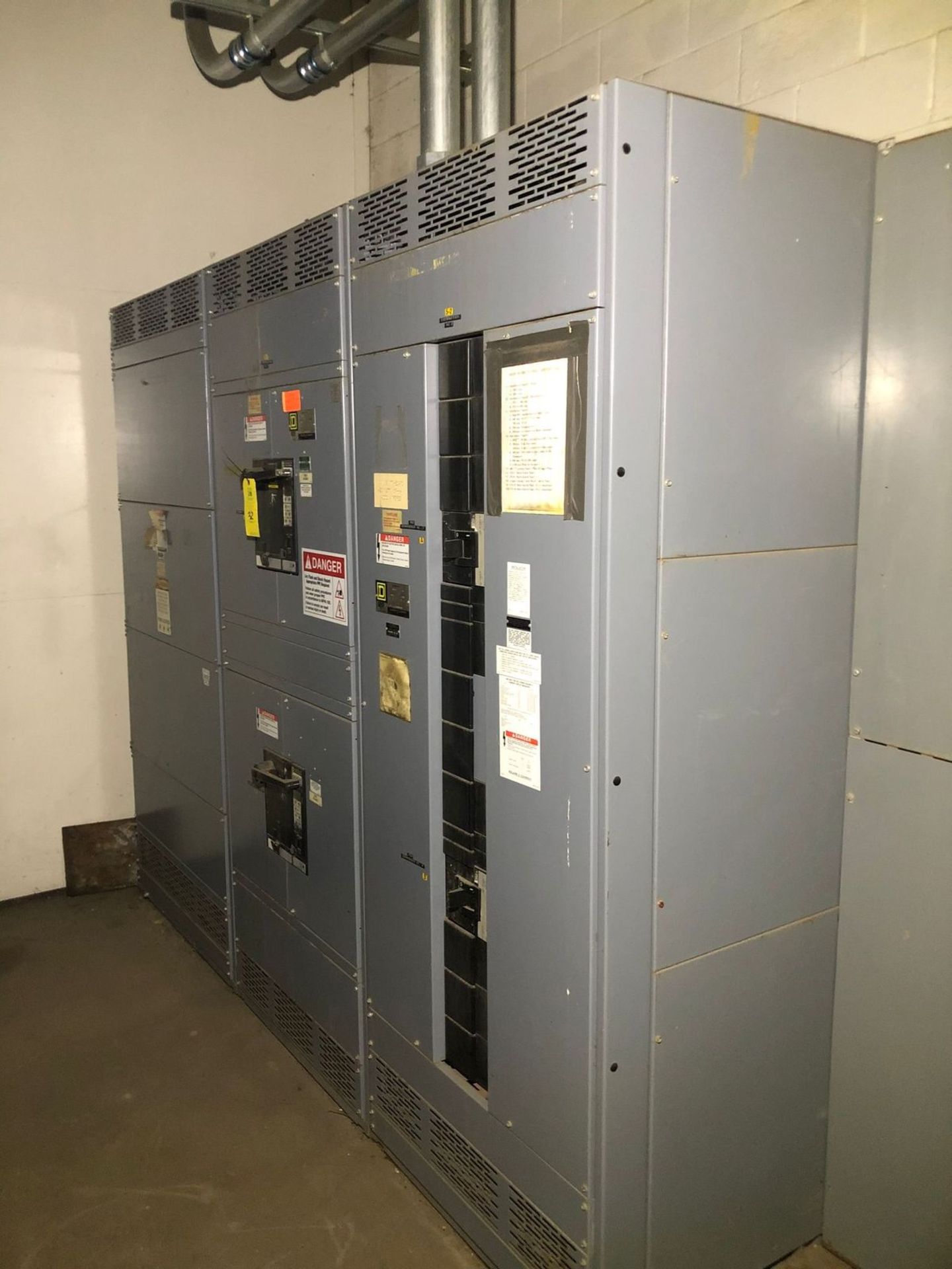 Square D Power-Style Switchboard, Volts 480Y/277 Hertz 60