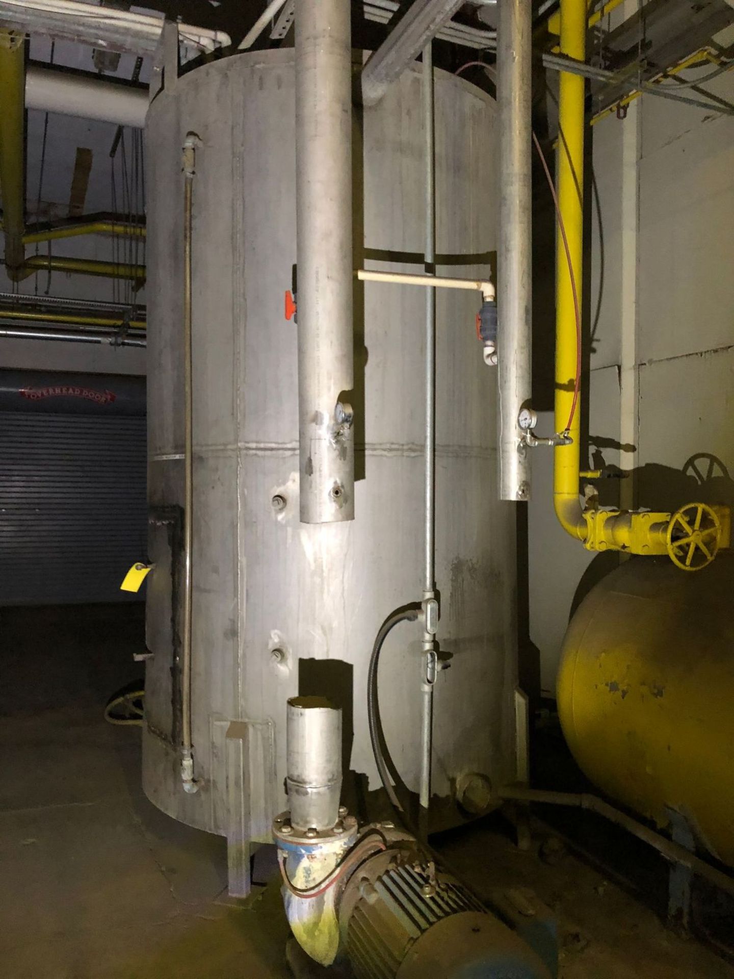 Cooling Water Tank, W/ 25 HP Baldor Motor - Image 8 of 10