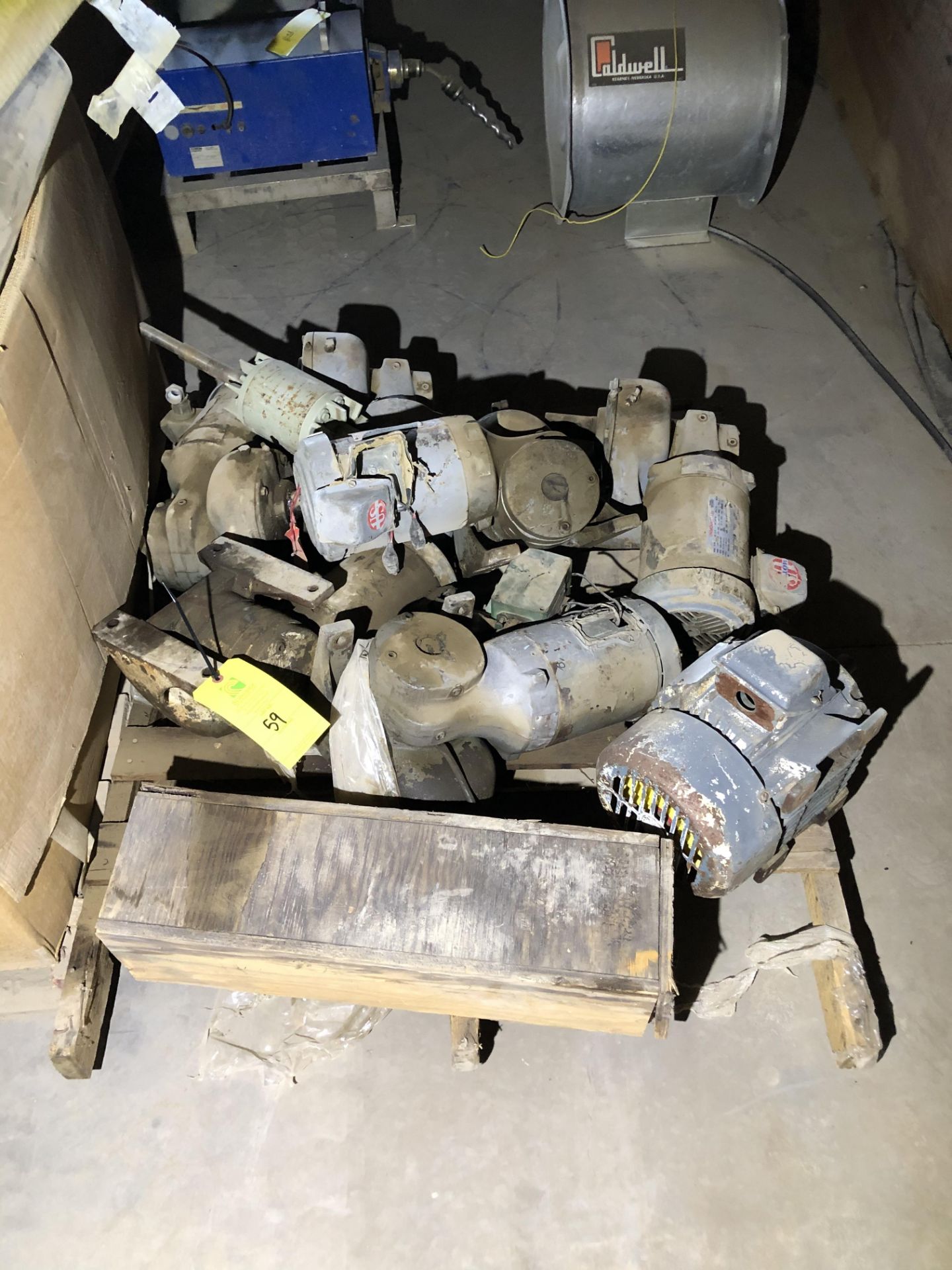 Pallet of Eletrical Motors, Including Unimount 125 Motor