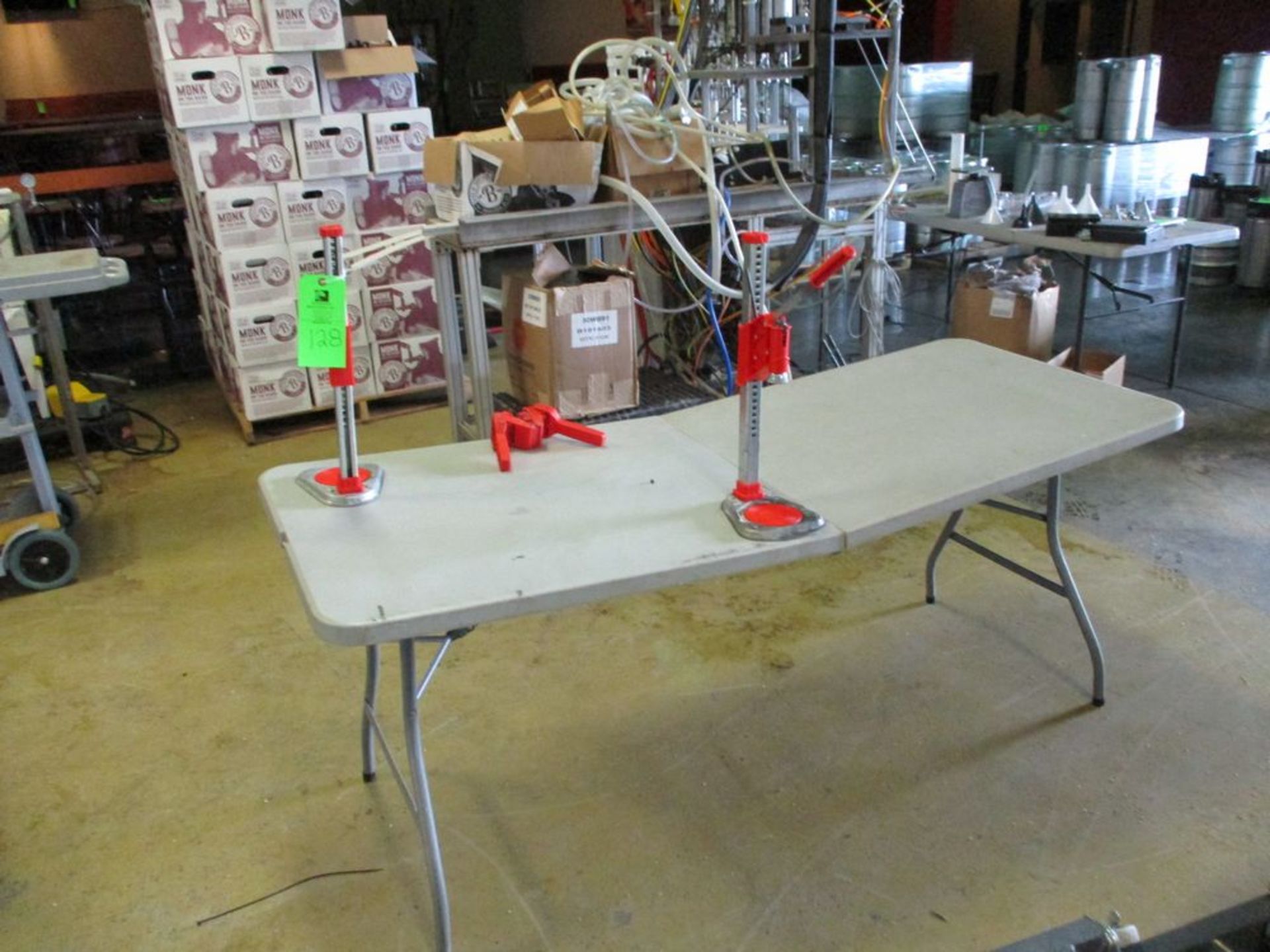 LOT OF 3 manual crowners with table, 2 table mount , 1 hand operated ***Auctioneer Note*** -- $25