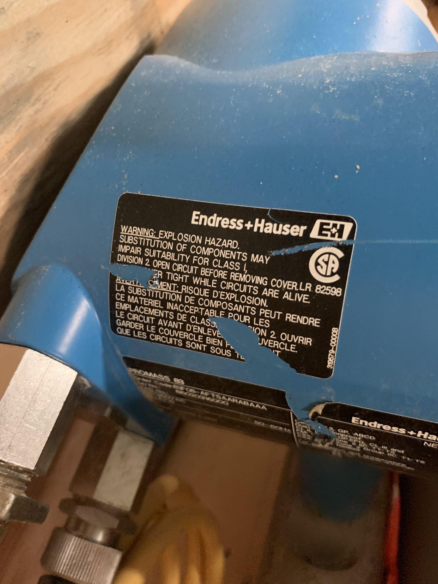 Endress Hauser Flow Meters, Loading Fee $25 - Image 3 of 4