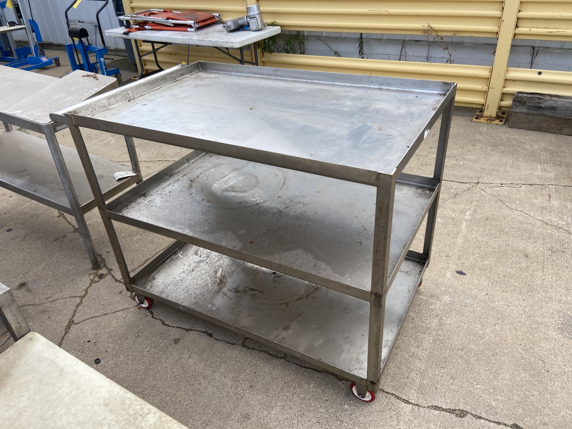 Stainless Steel Cart (Located in Oelwein, IA) (Rigging & Loading: $25) - Image 2 of 3