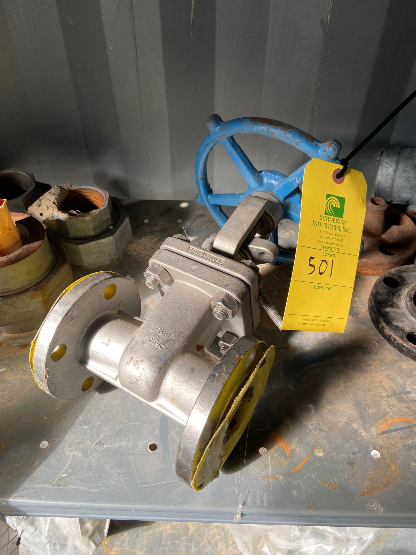 Velan Gate Valve, 1.5", (Located in Perry, FL) (Rigging & Loading: $20) - Image 2 of 4