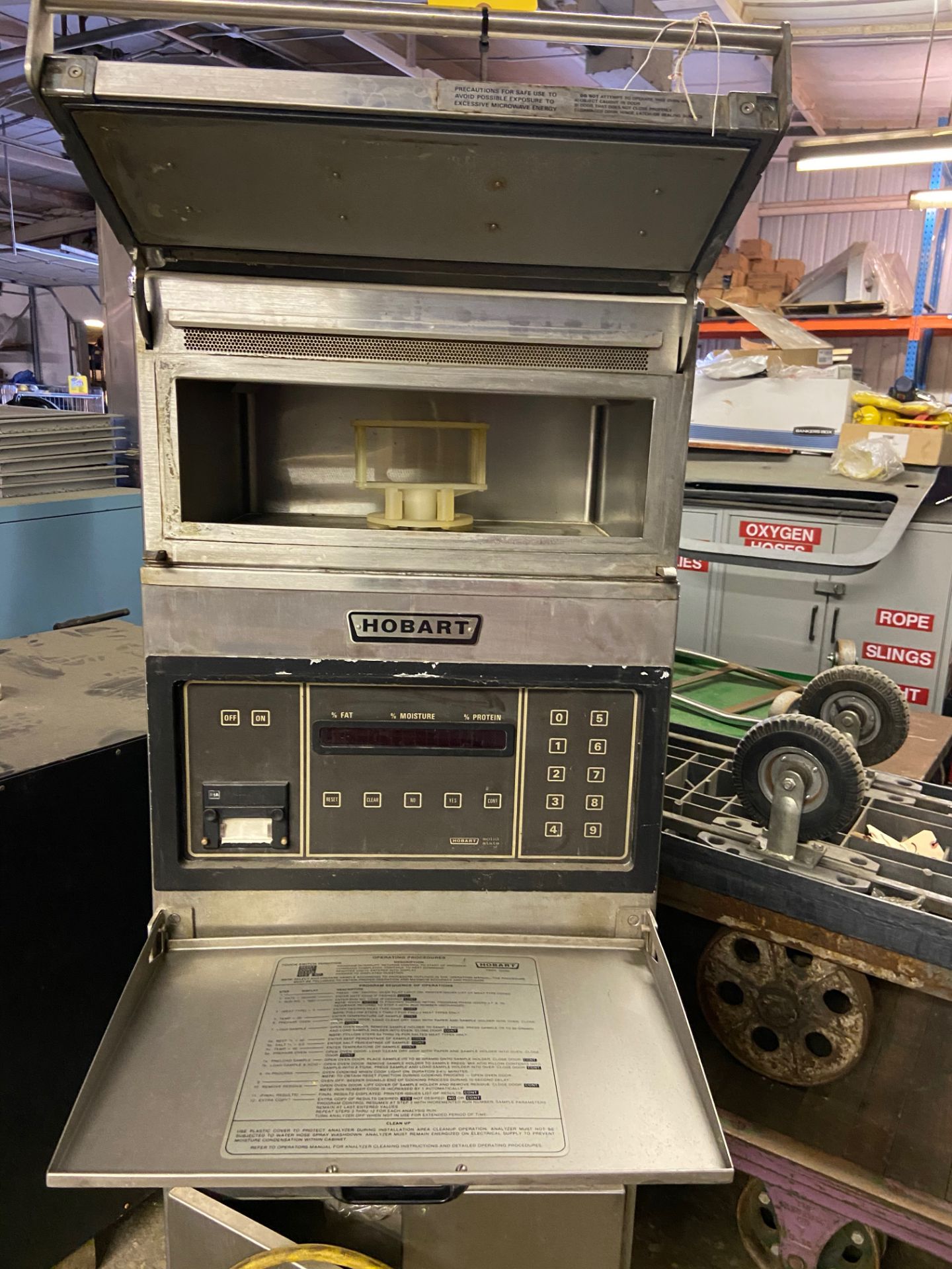 Hobart Microwave Test Oven, Model# FMP-1, Serial# 31-103-569, 230V, (Located in Oelwein, IA)(Rigging - Image 6 of 7