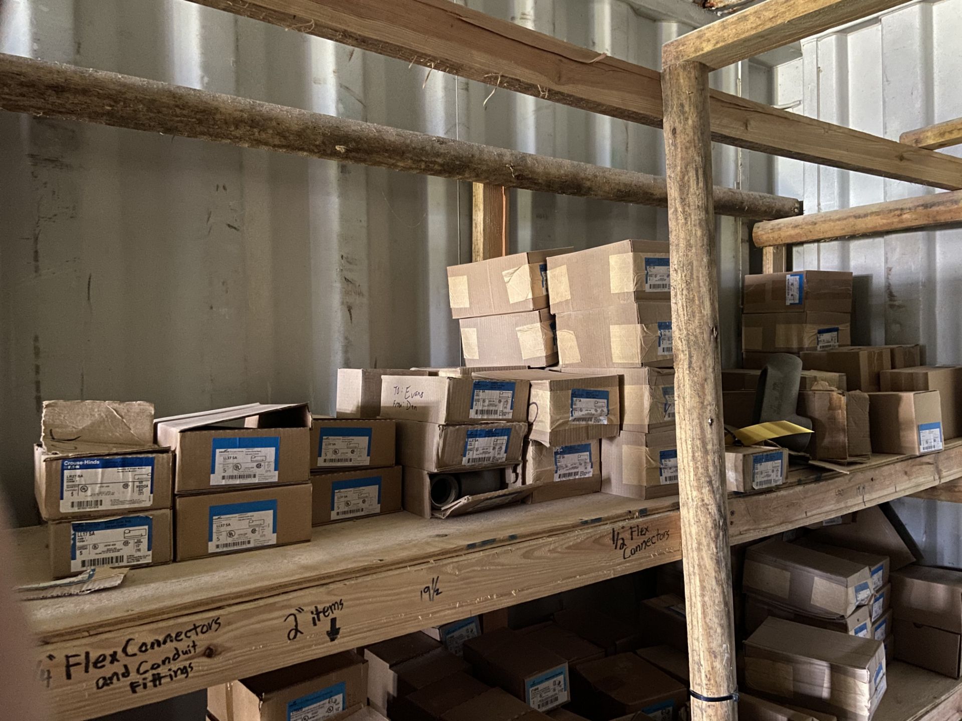 Cooper Conduit Outlet Body, Approximately 35 Boxes, (Located in Perry, FL) (Rigging & Loading: $40)