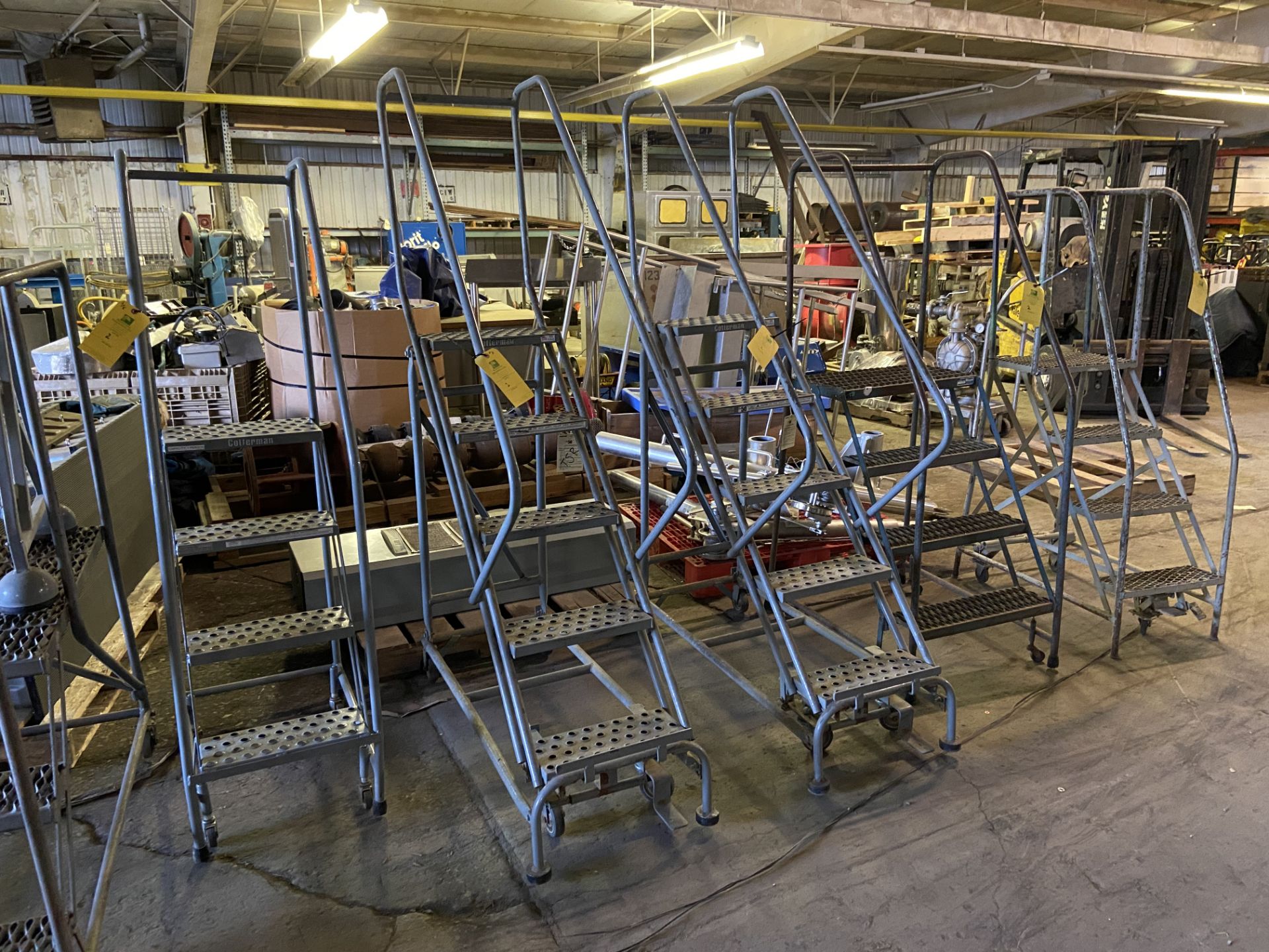 Cotterman Ladders, Various Sizes, Qty 5, (Rigging & Loading: $50) (Located in Oelwein, IA)