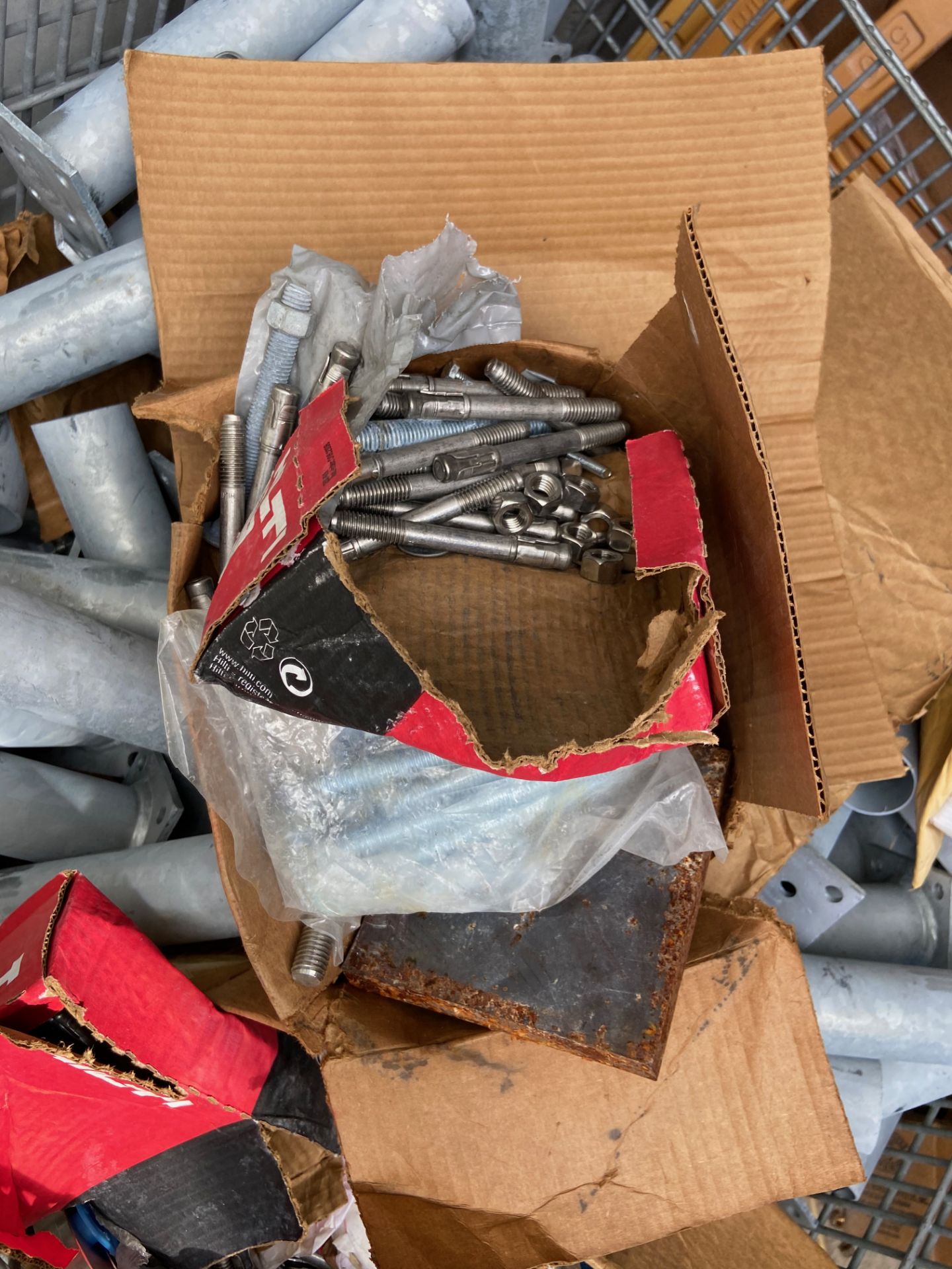 Remaining Contents of Container Including: Miscellaneous Electrical Fittings and Connectors (All - Image 17 of 19