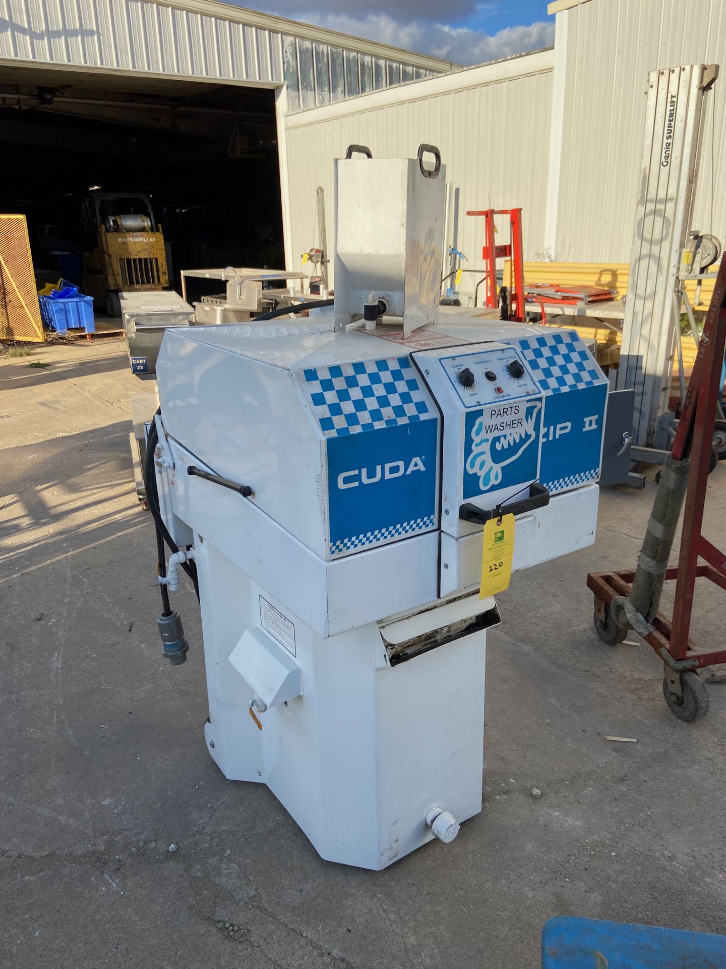 Cuda Parts Washer, Model# H20-2216, Serial# 1005047, 460V, 3 Phase, 60 Hz, (Located in Oelwein, IA) - Image 2 of 6