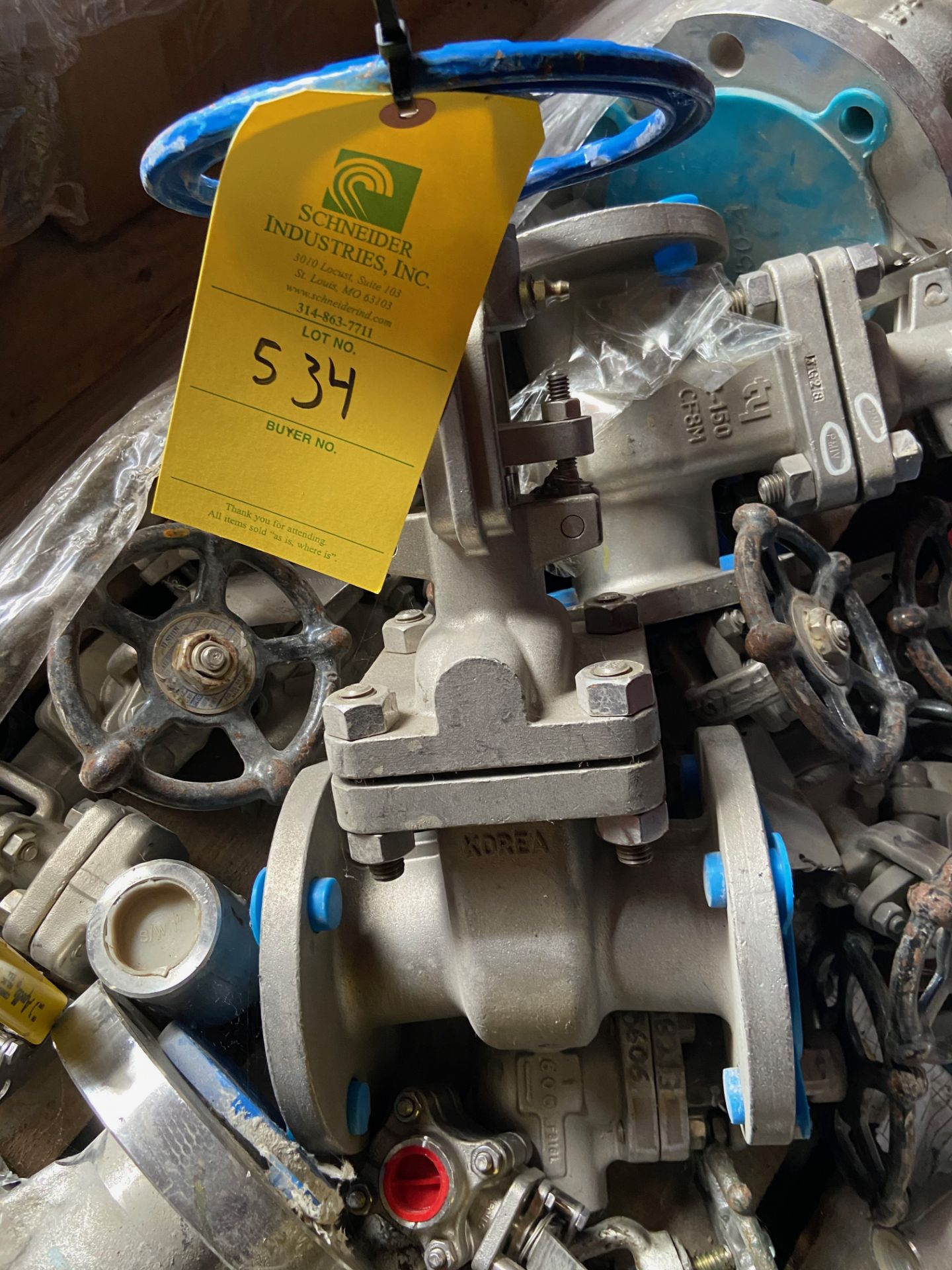 Pallet of Miscellaneous Valves, (Located in Perry, FL) (Rigging & Loading: $50) - Image 2 of 4