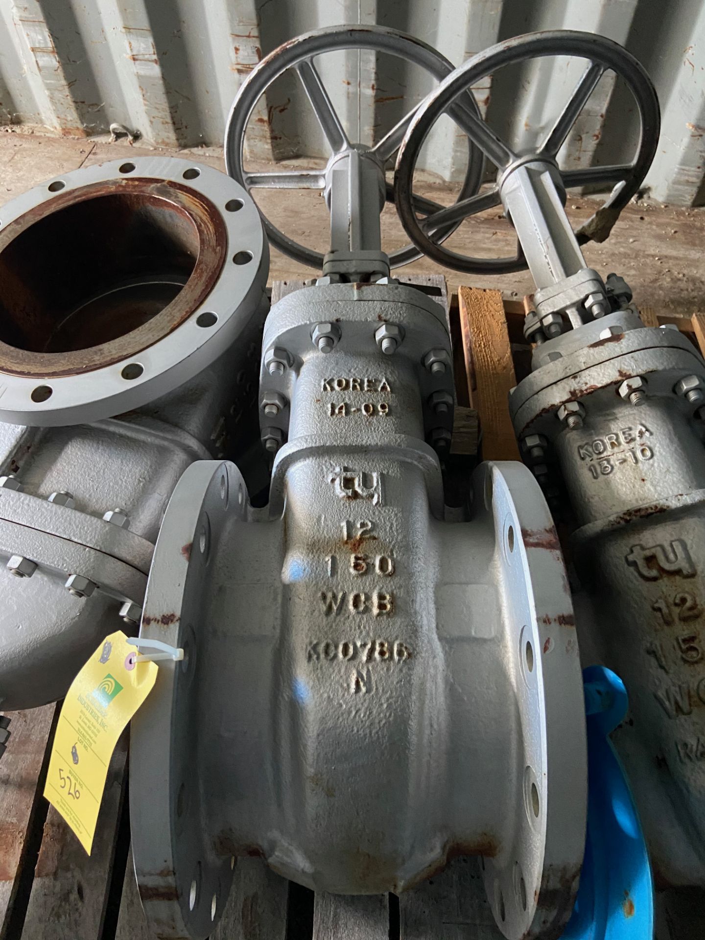 TY 150 Gate Valve, 12", (Located in Perry, FL) (Rigging & Loading: $100)