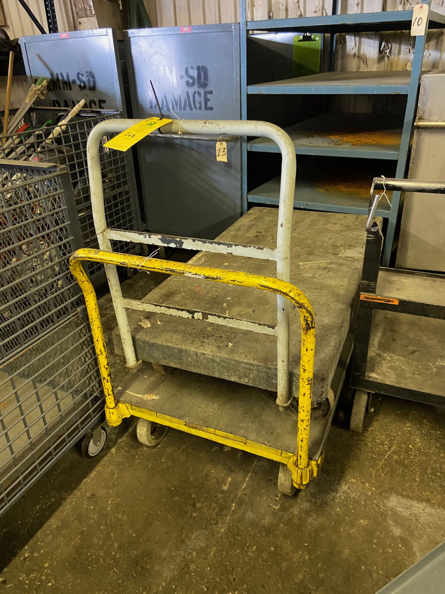 Push Carts, Qty 2, (Located in Oelwein, IA) (Rigging & Loading: $25)
