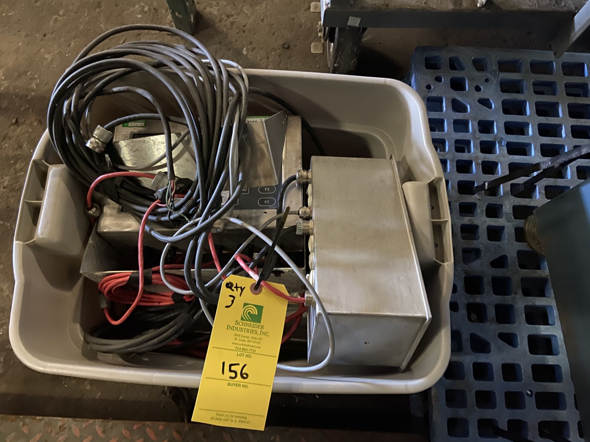 Digital Read Outs for Floor Scales, Qty 3 (Located in Oelwein, IA) (Rigging & Loading: $25)