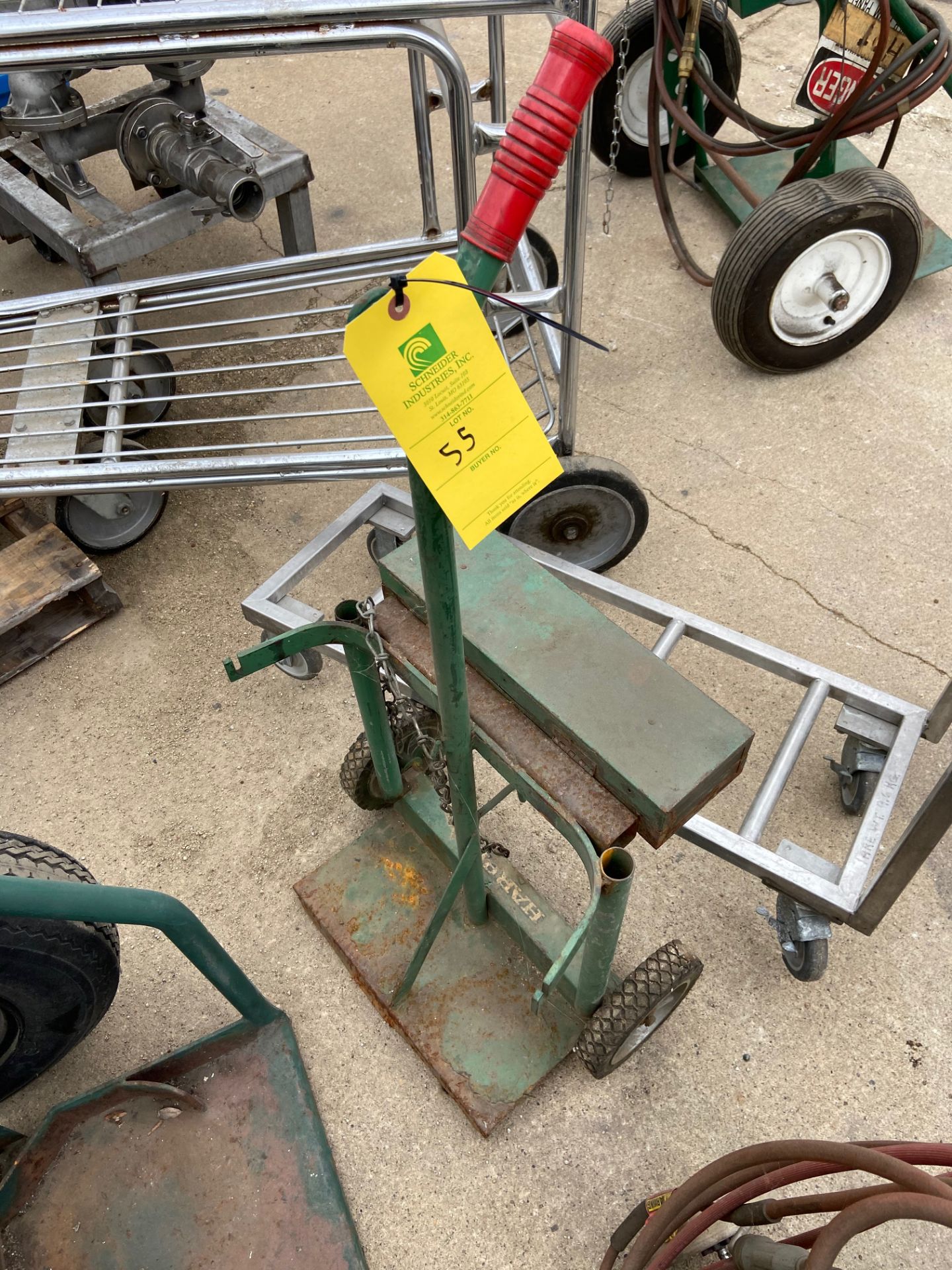 Two Tank Dolly, (Located in Oelwein, IA) (Rigging & Loading: $25)