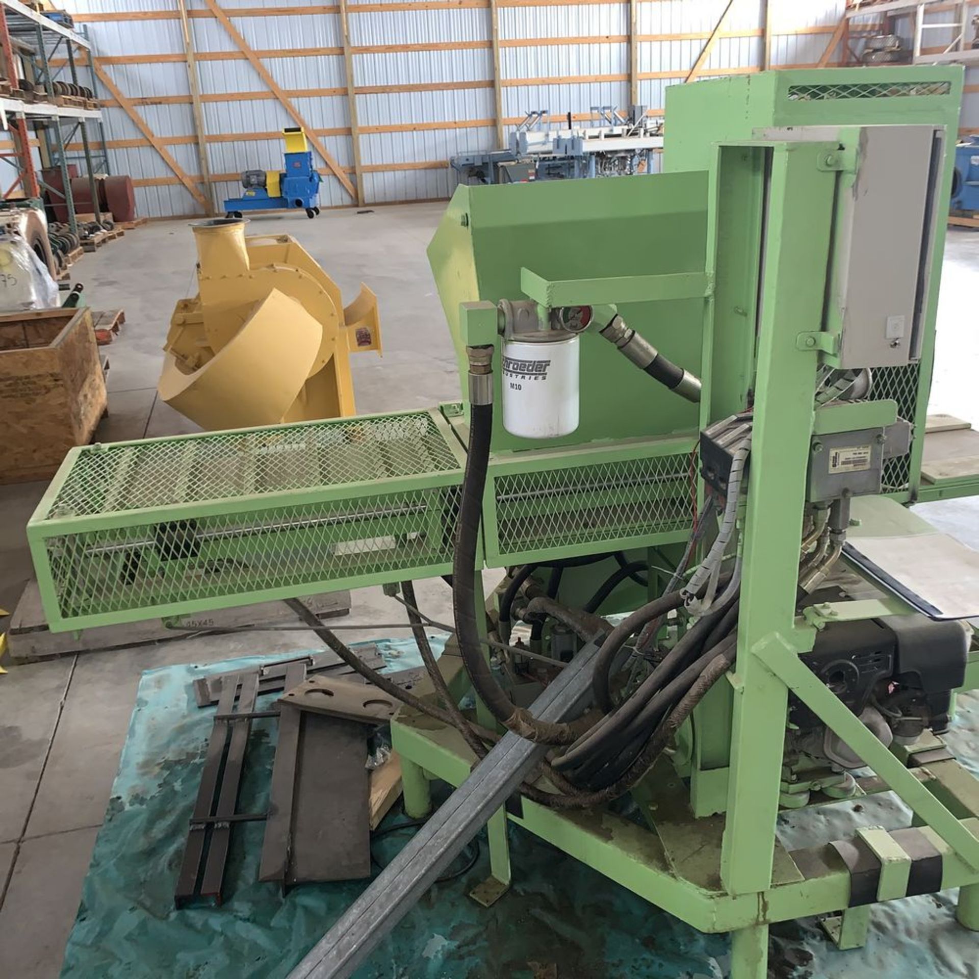 Located in Canon City CO: Earthbrick brick manufacturing machine with Honda engine, Sister unit - Image 3 of 4