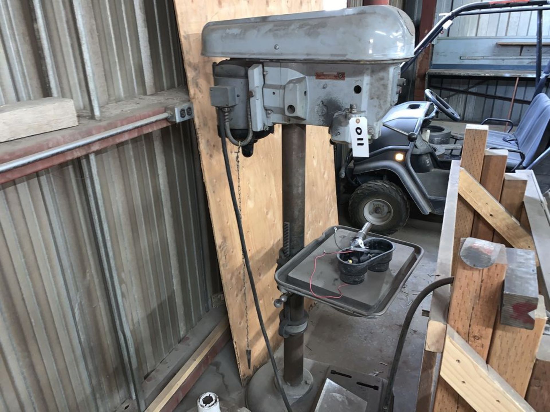 Located in Canon City CO: Drill press, not in use, missing chuck , Loading Fee of $10