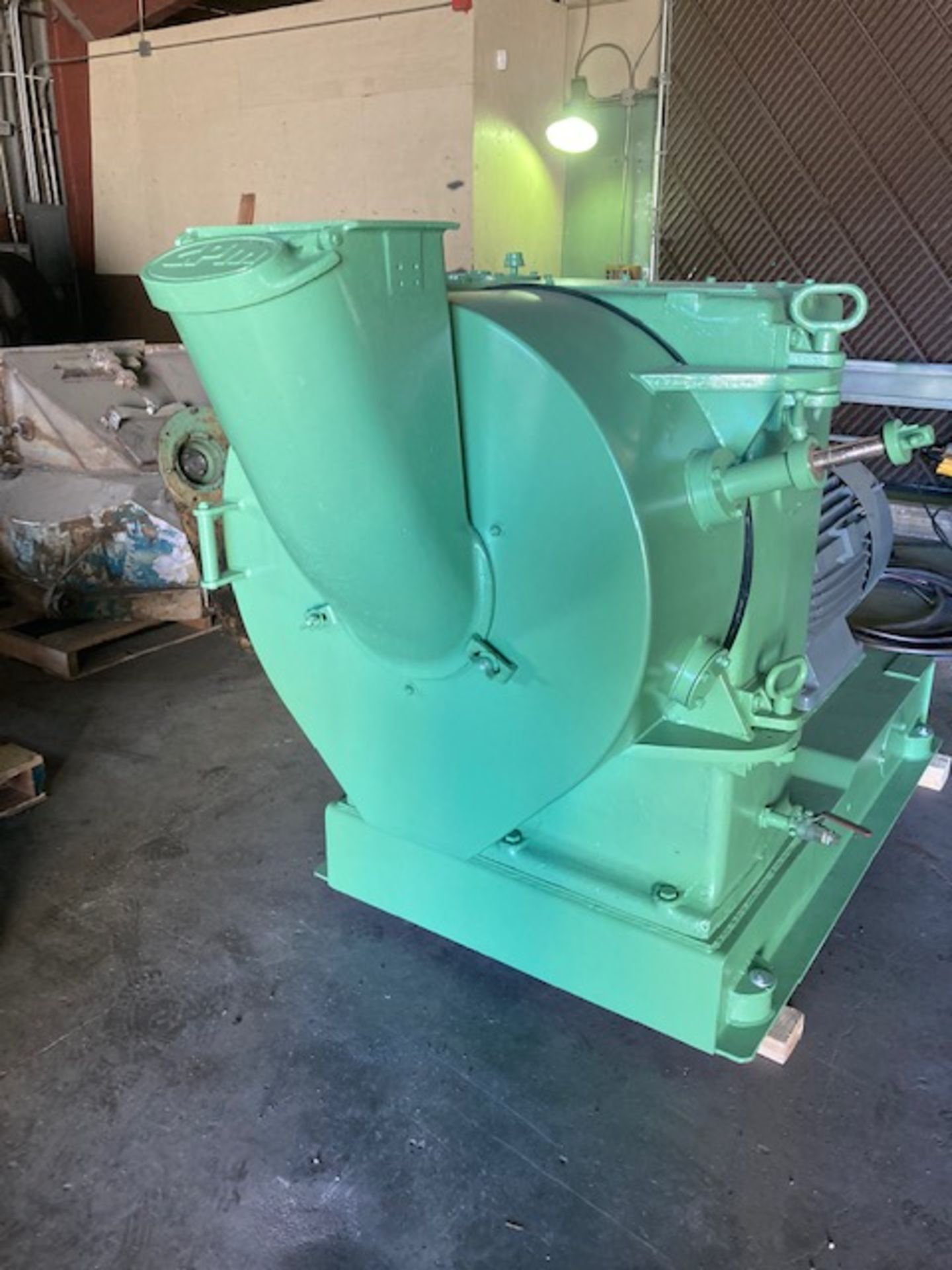 Located in Canon City CO: Century pellet mill assembled with new quill seal and bearings, good gear