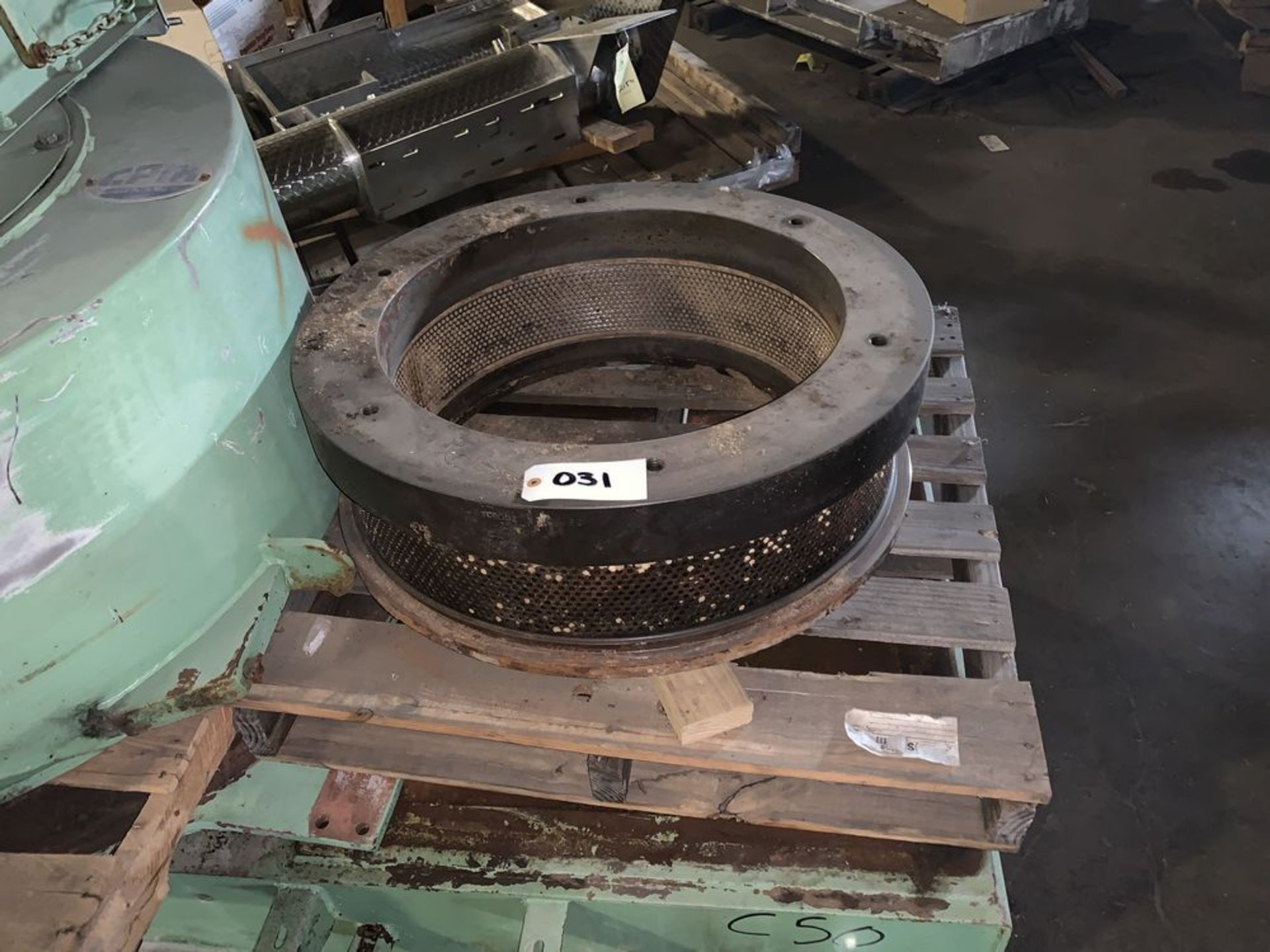 Located in Canon City CO: CPM 7000 Pellet Mill Die approx 1/4 , Loading Fee of $100