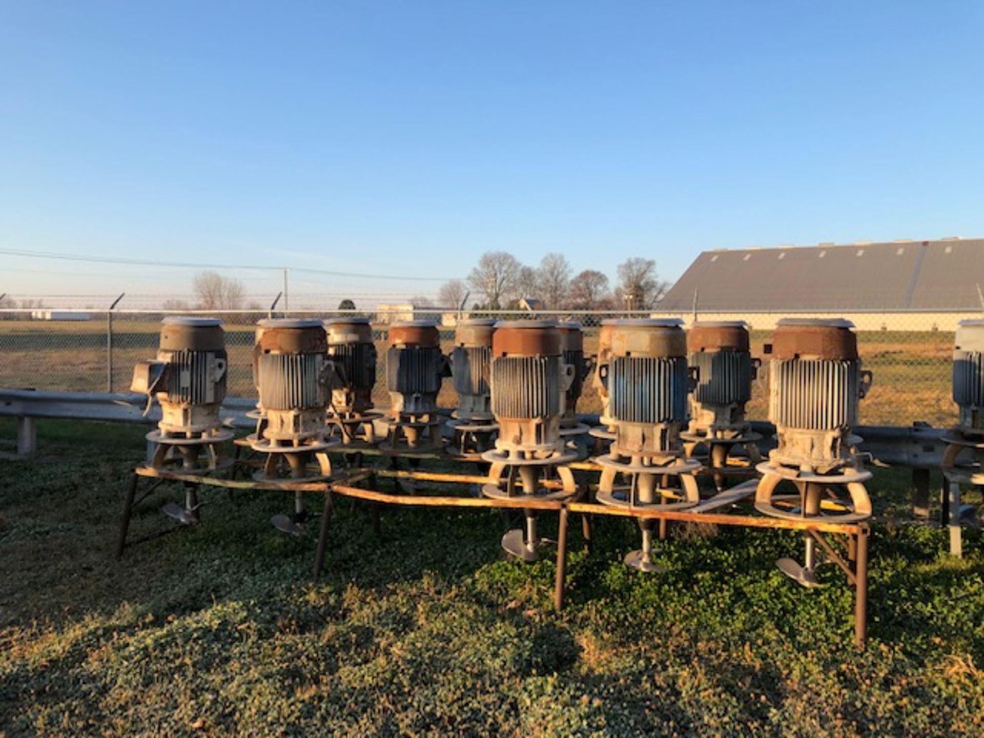 (Located in Mendota, IL) Lot of 13 Aqua Aeration Systems Aerators Model 4202517 on S/S Floats with 2 - Image 2 of 2