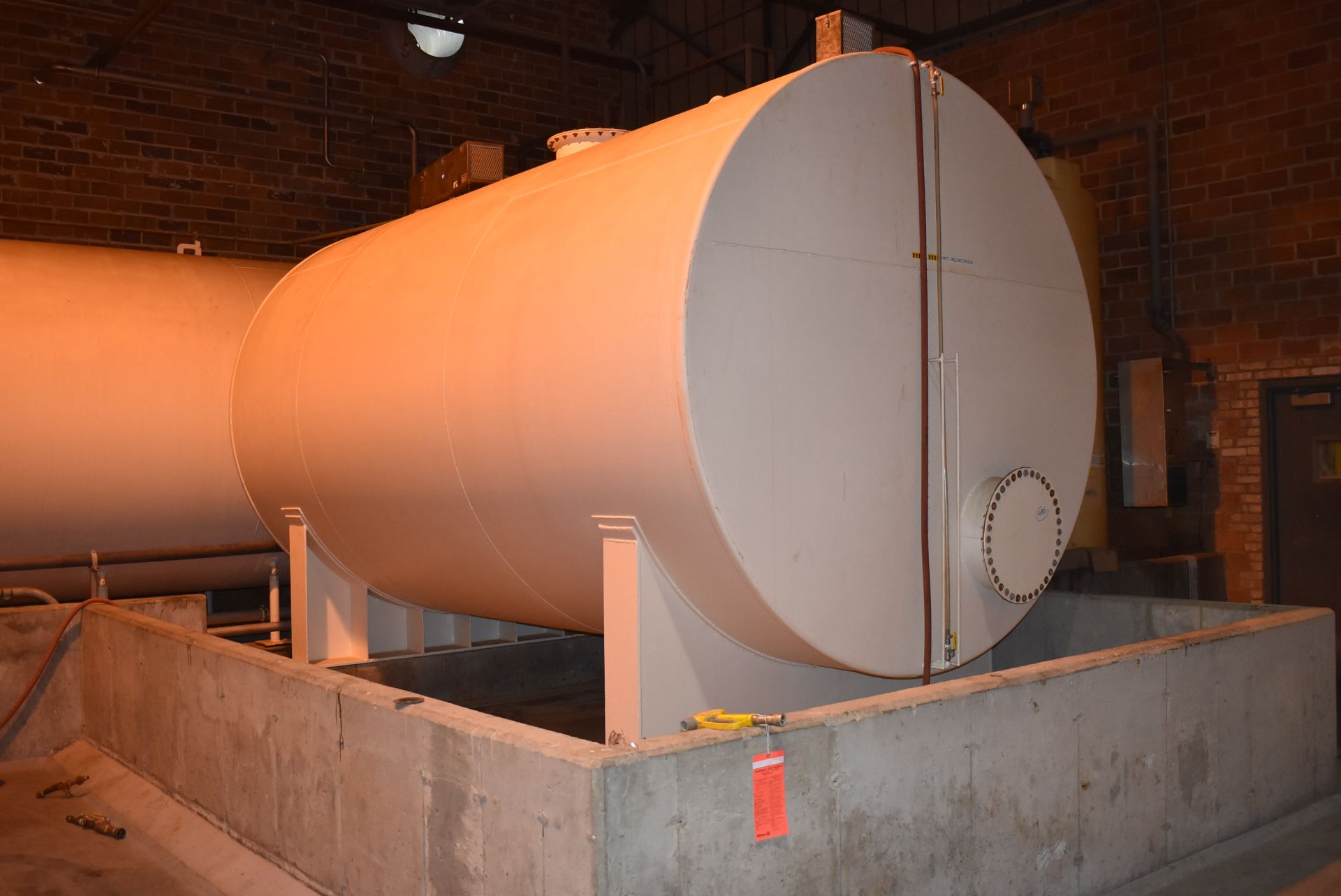 (Located in Mendota, IL) International Production Specialist Carbon Steel Tank, Approx. 9' - Image 2 of 2