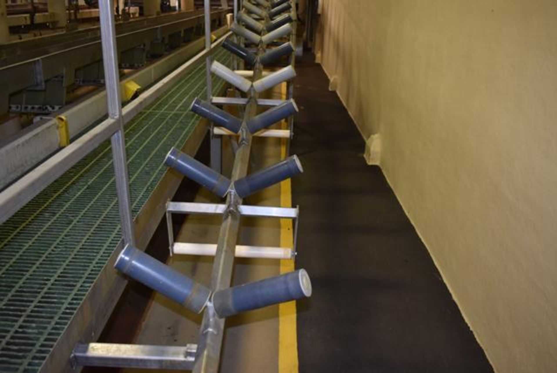 (Located in Sleepy Eye, MN) Conveyor - Motorized Belt Conveyor, Approx. 90' Length - Image 2 of 3