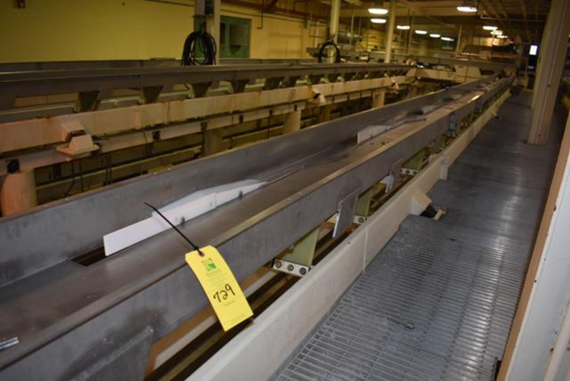 (Located in Sleepy Eye, MN) Commercial Vibratory Oscillating Shaker Conveyor, Approx. 72' Length x