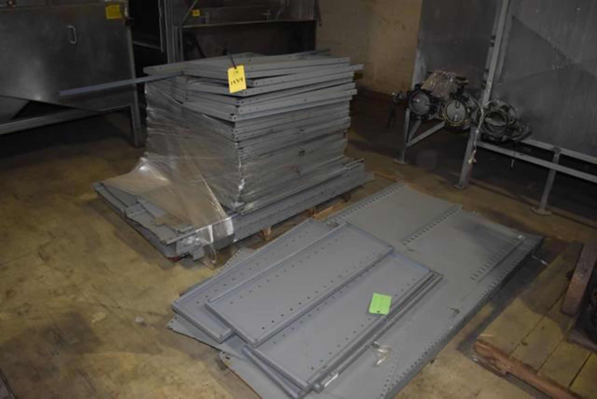 (Located in Rochester, MN) Shelving - (2) Pallets
