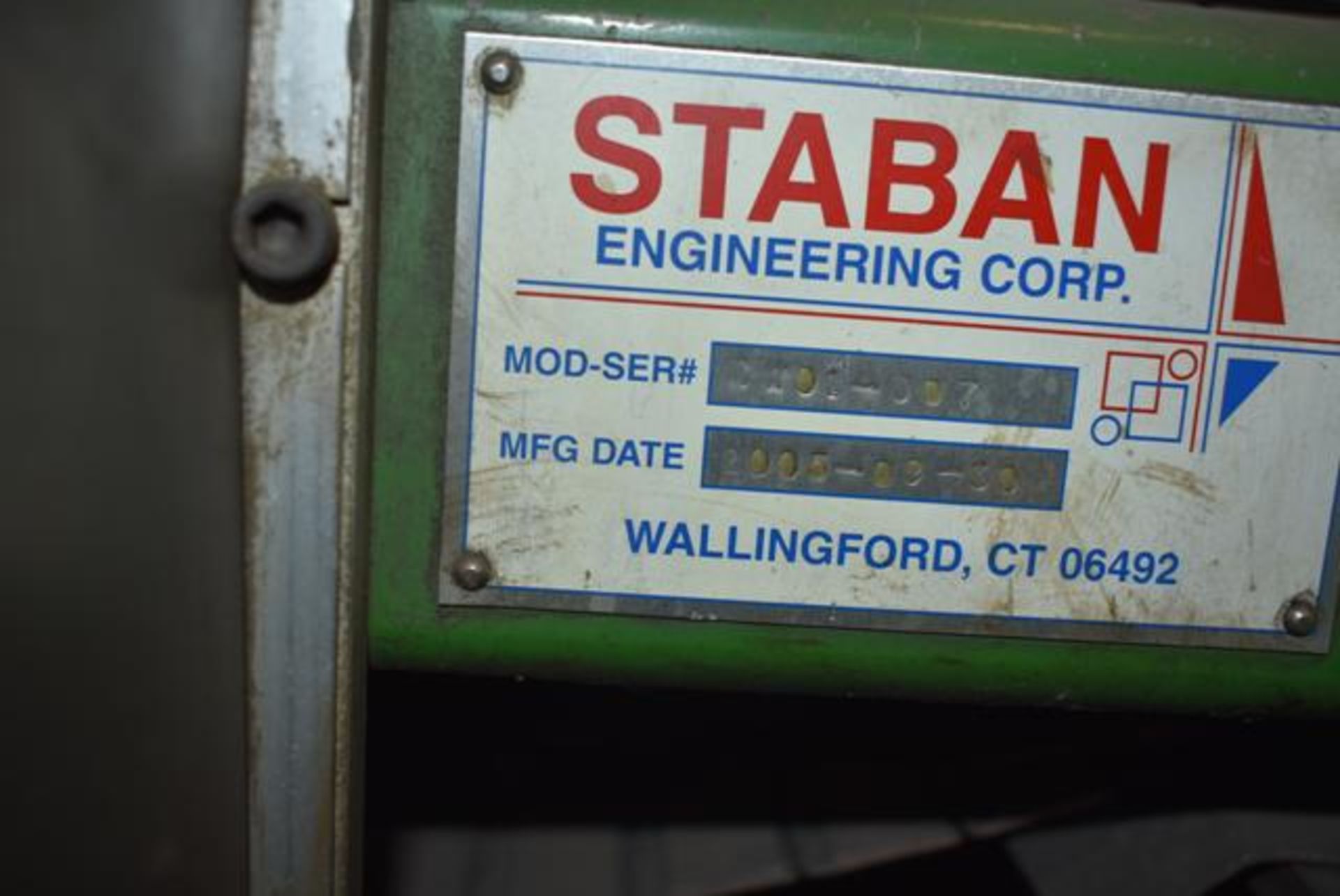Stabin Engineering Model #RWO1-007 Packaging Machine w/Plus 5000 Series Controller - Image 2 of 4