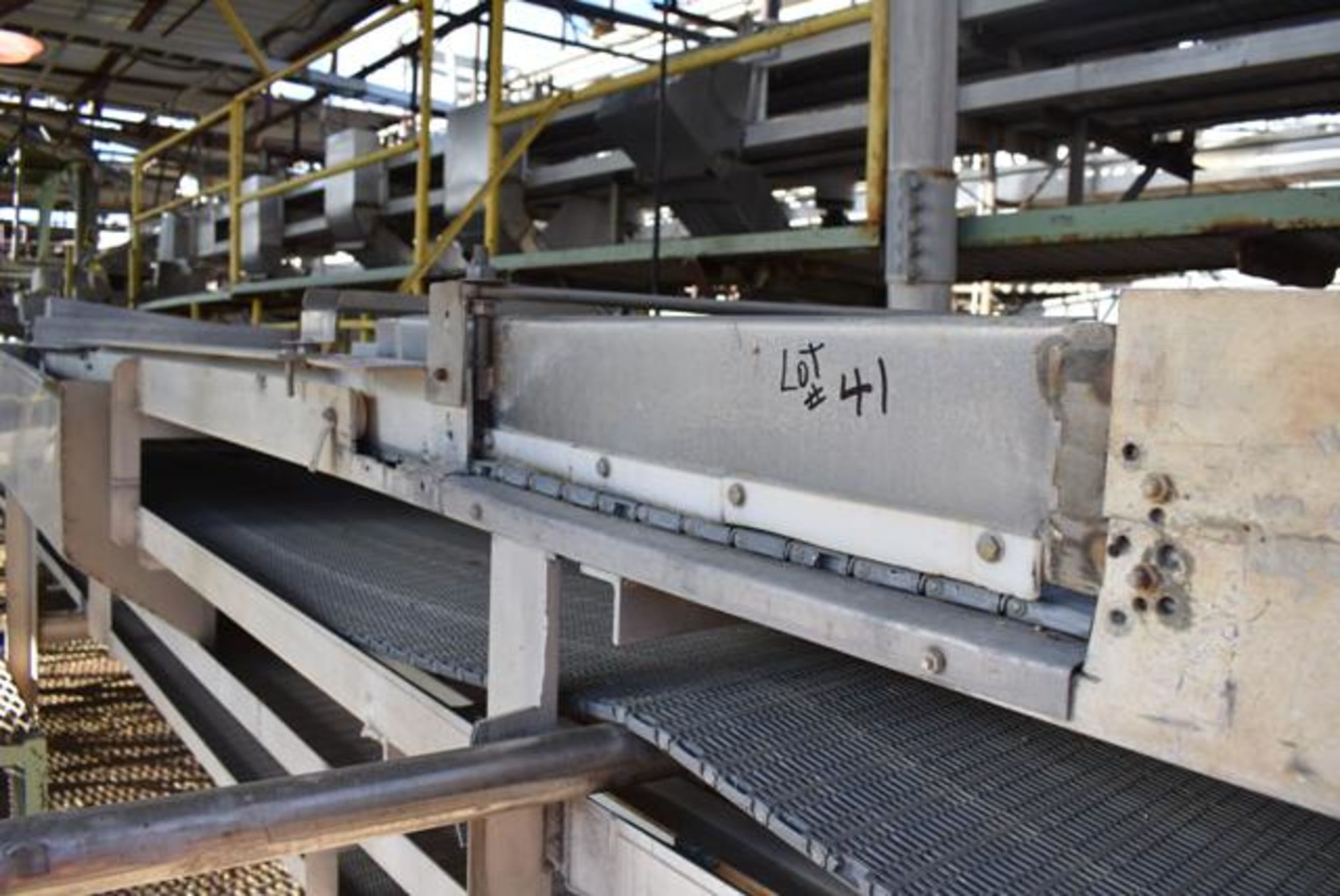 Conveyor - Motorized Belt Conveyor, Approx. 50' Length x 24" Wide Belt