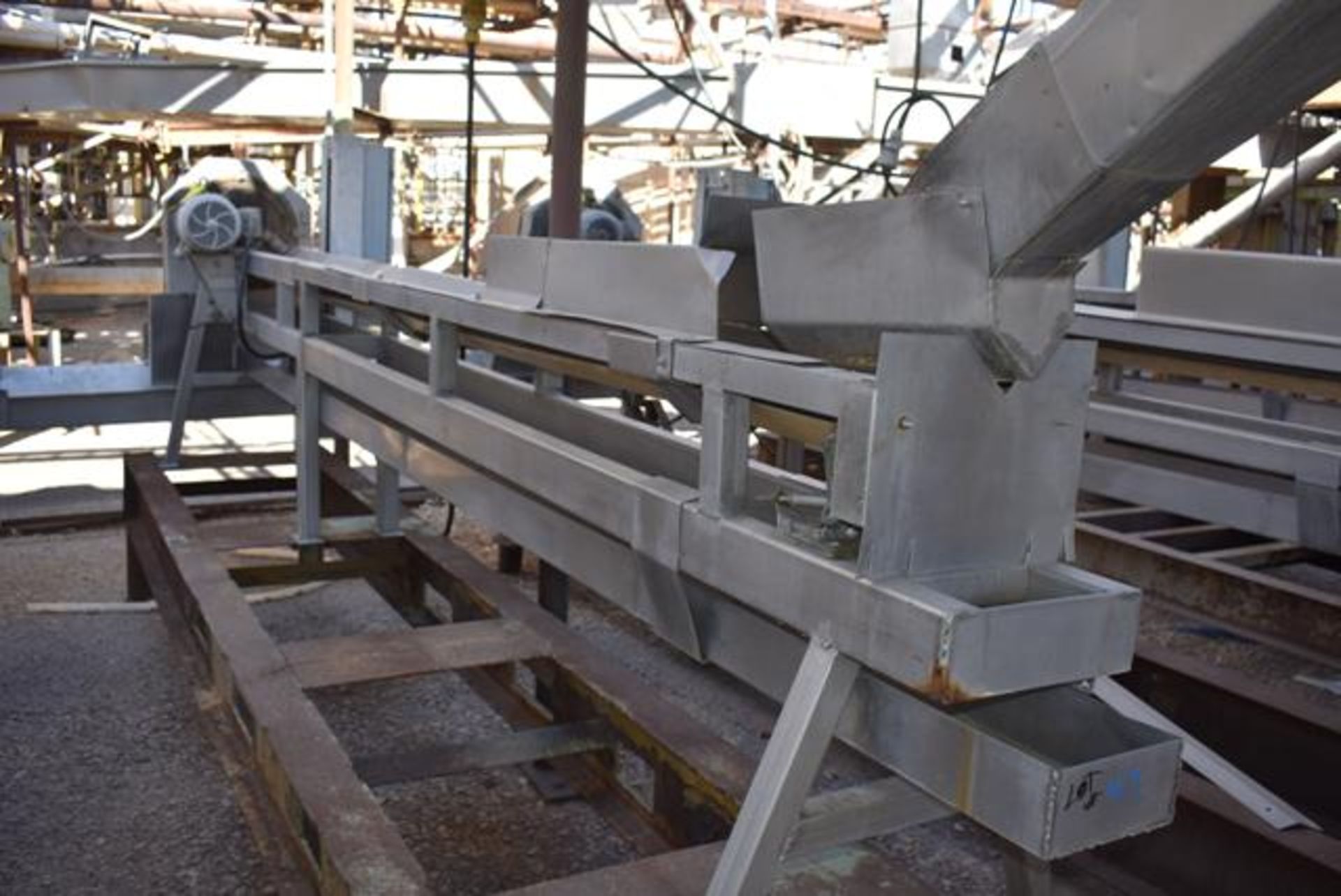 Conveyor - Gravity Feed Conveyor to Slicer, 13' Length