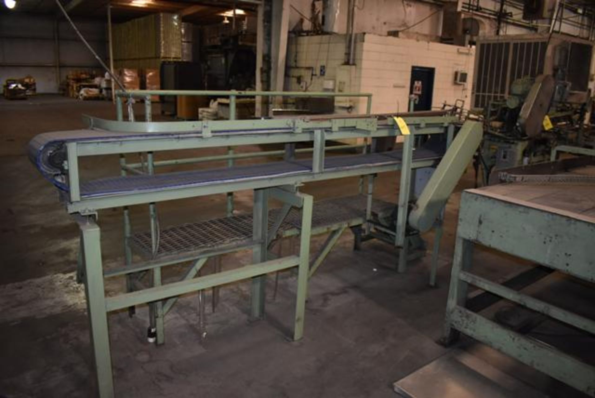 Conveyor - Motorized Belt Conveyor, 10' Length x 12" Wide Belt