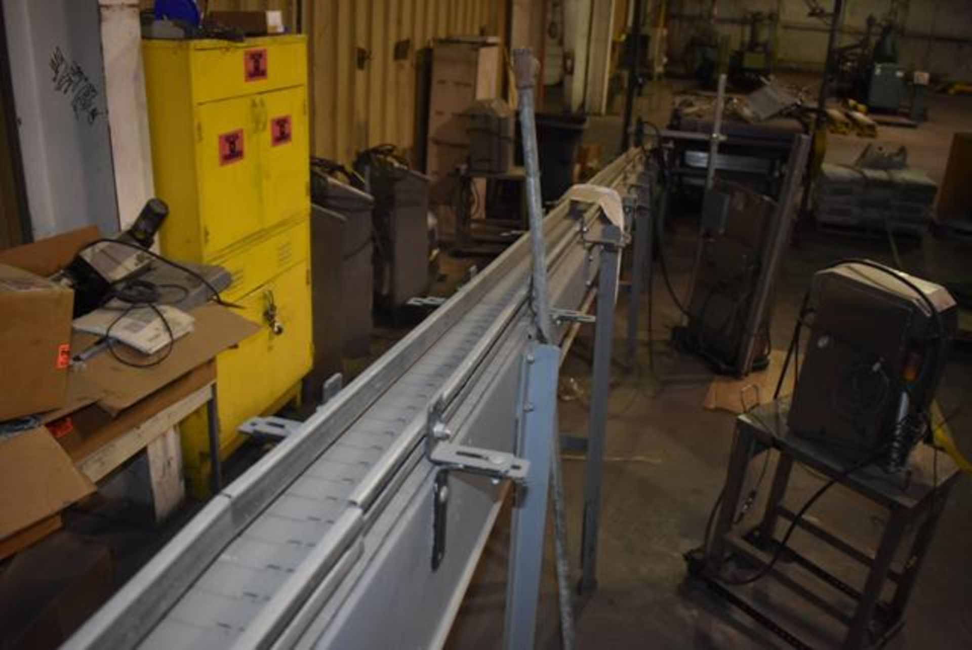 Conveyor - Motorized Belt Conveyor, 20' Length x 4" Wide Belt - Image 2 of 2