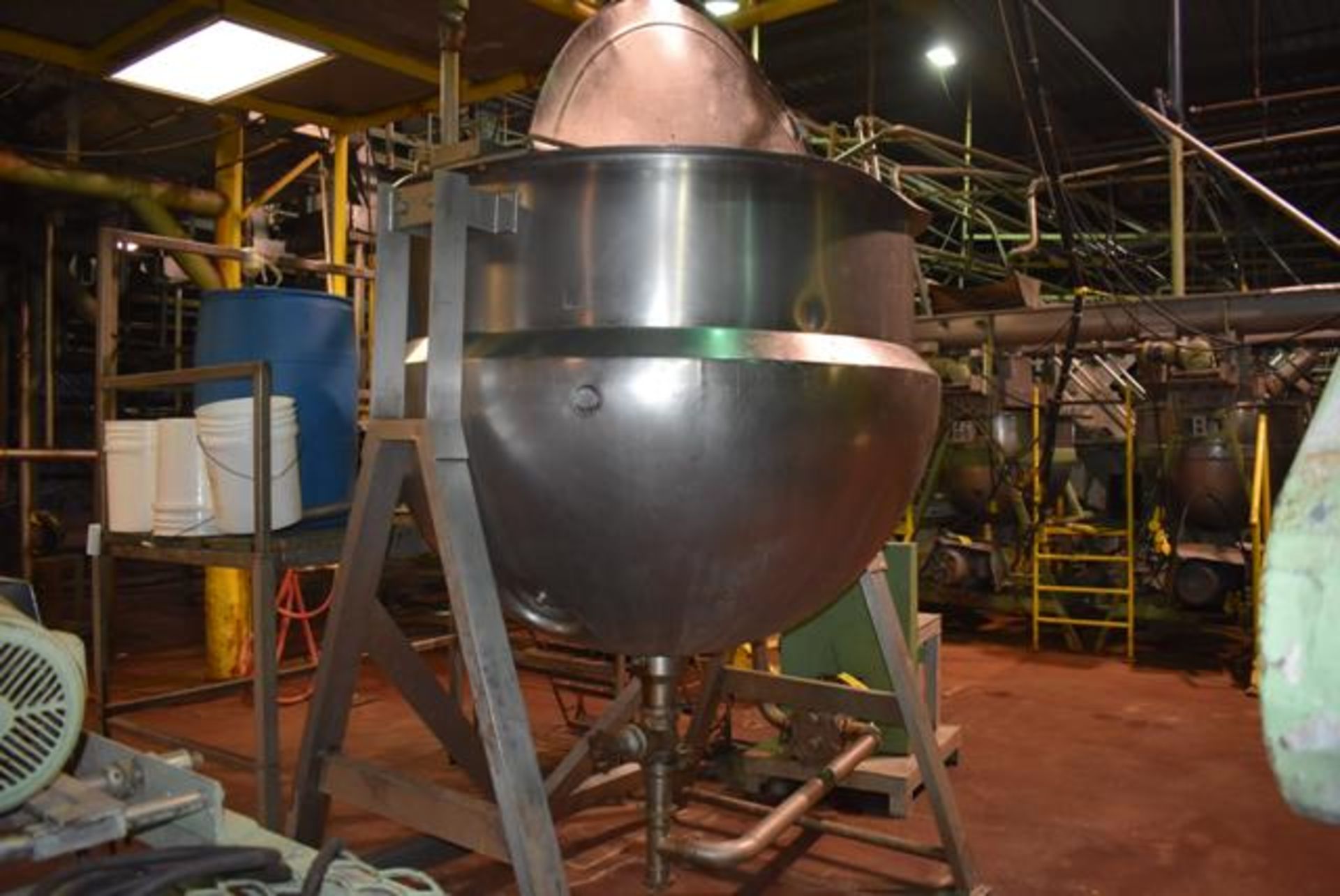 Lee SS Jacketed Kettle, 72" Diameter x 60" Top to Bottom Discharge - Image 3 of 3