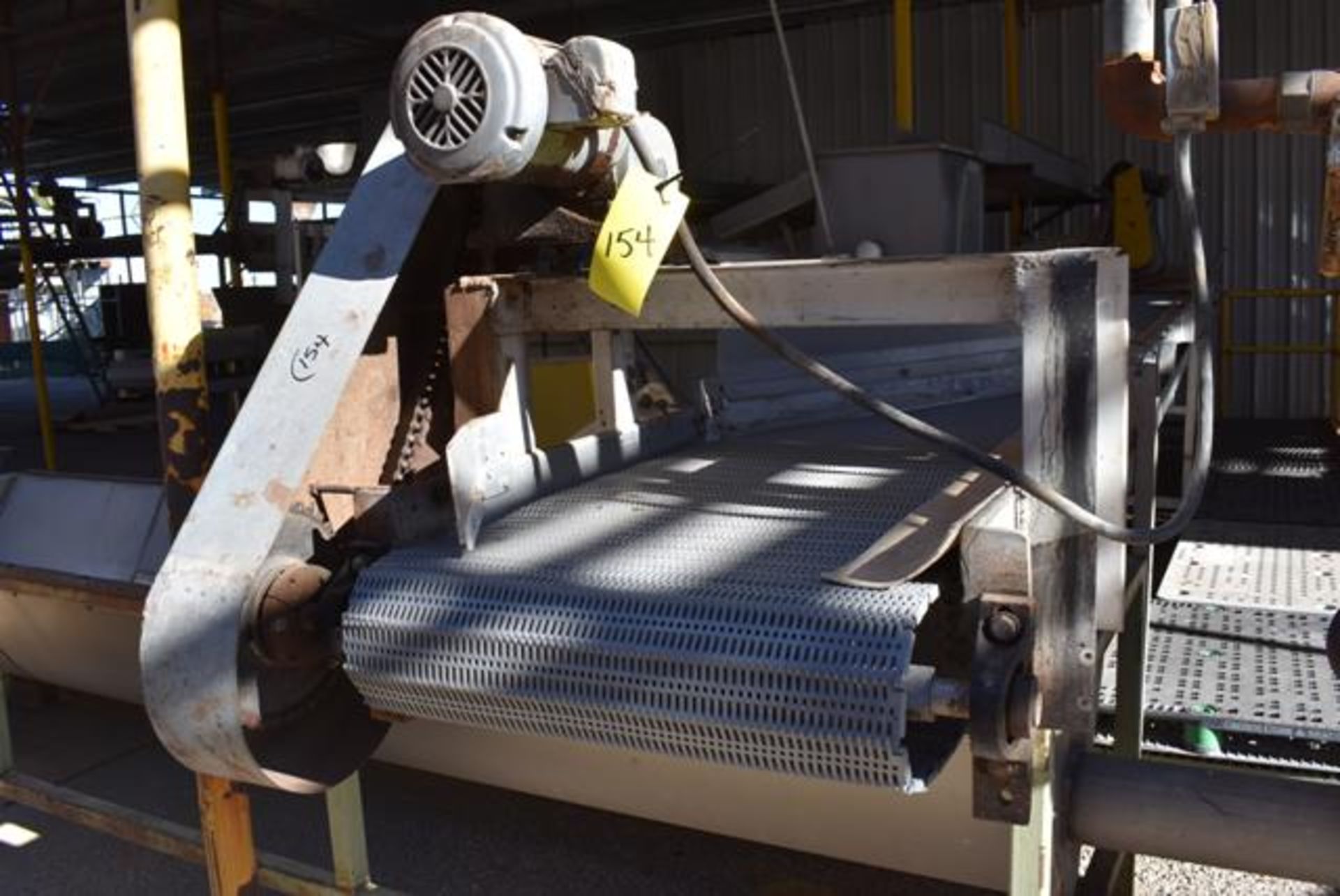 Conveyor - Motorized Belt Conveyor, Approx. 36' Length x 24" Wide Belt