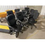 Office Chairs (All Pictured), Rigging Fee: $10