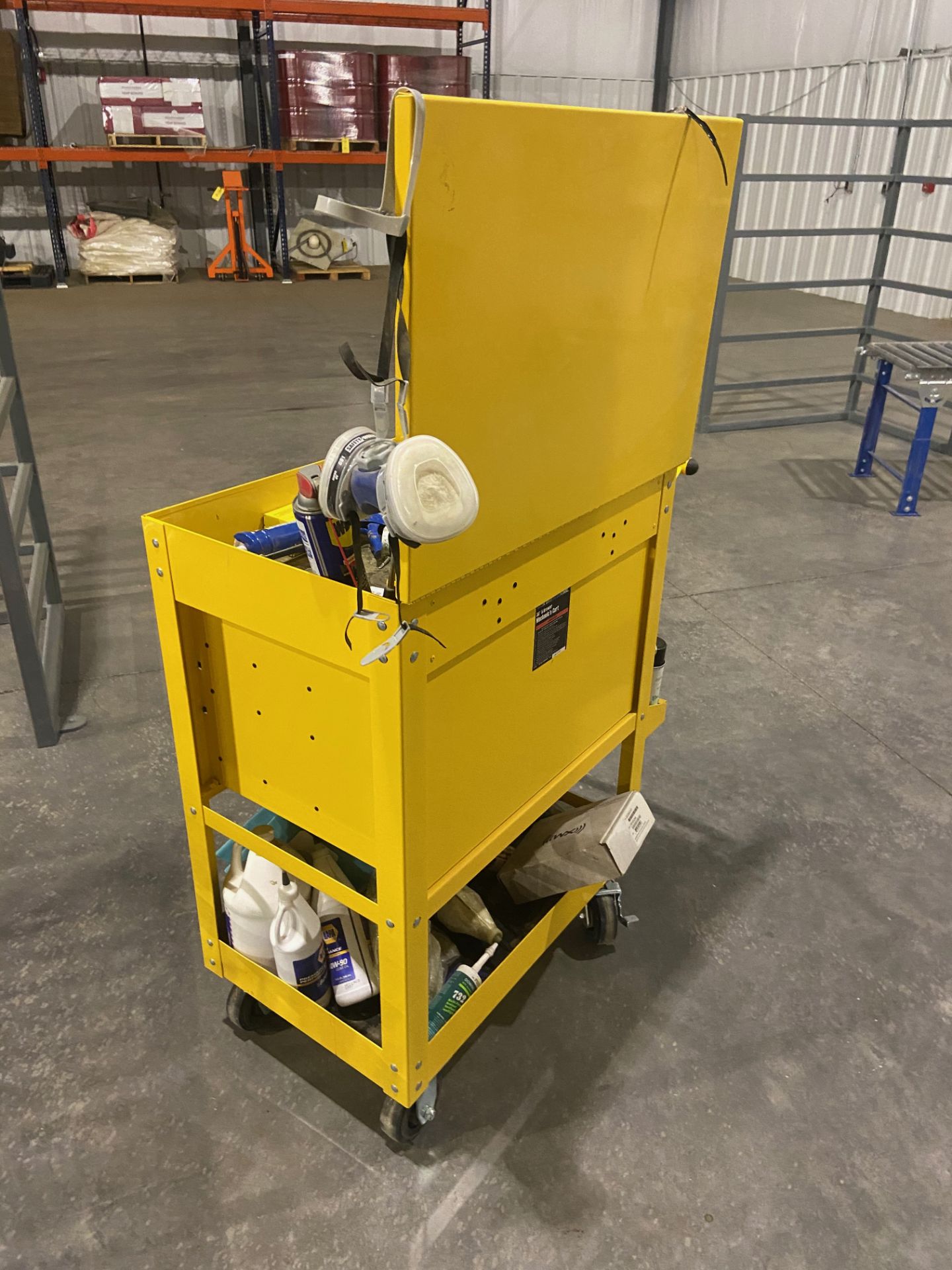 U.S. General Mechanic's Cart on Casters and Contents, 30", 5 Drawer, Rigging Fee: $20 - Image 3 of 6