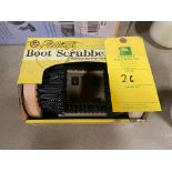 Boot Scrubber, Rigging Fee: $10