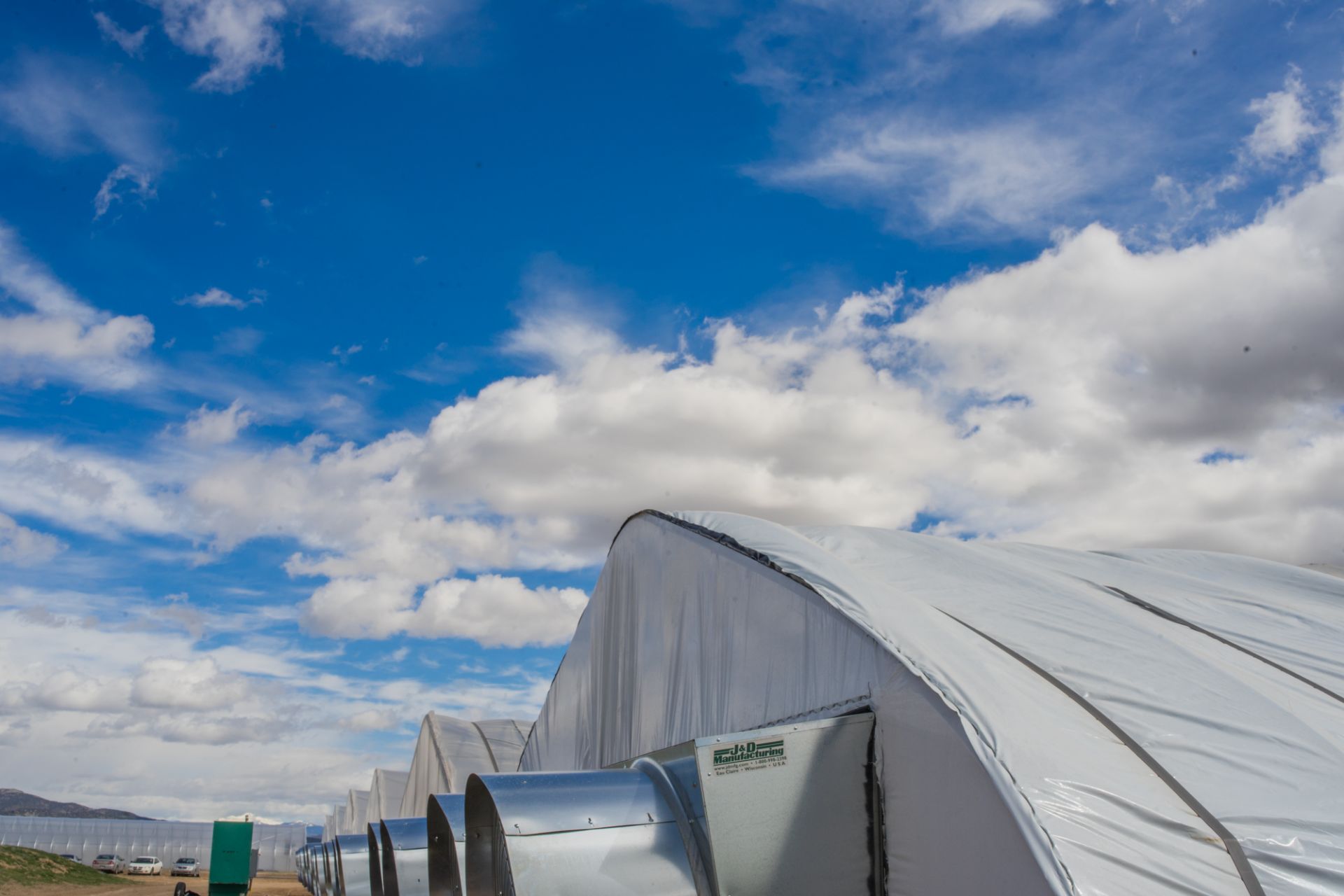 Scenic Acres Greenhouse Mfg Greenhouse w/ Four Exhaust Fans and Two Heaters, 34' x 200' gothic hoop - Image 6 of 8