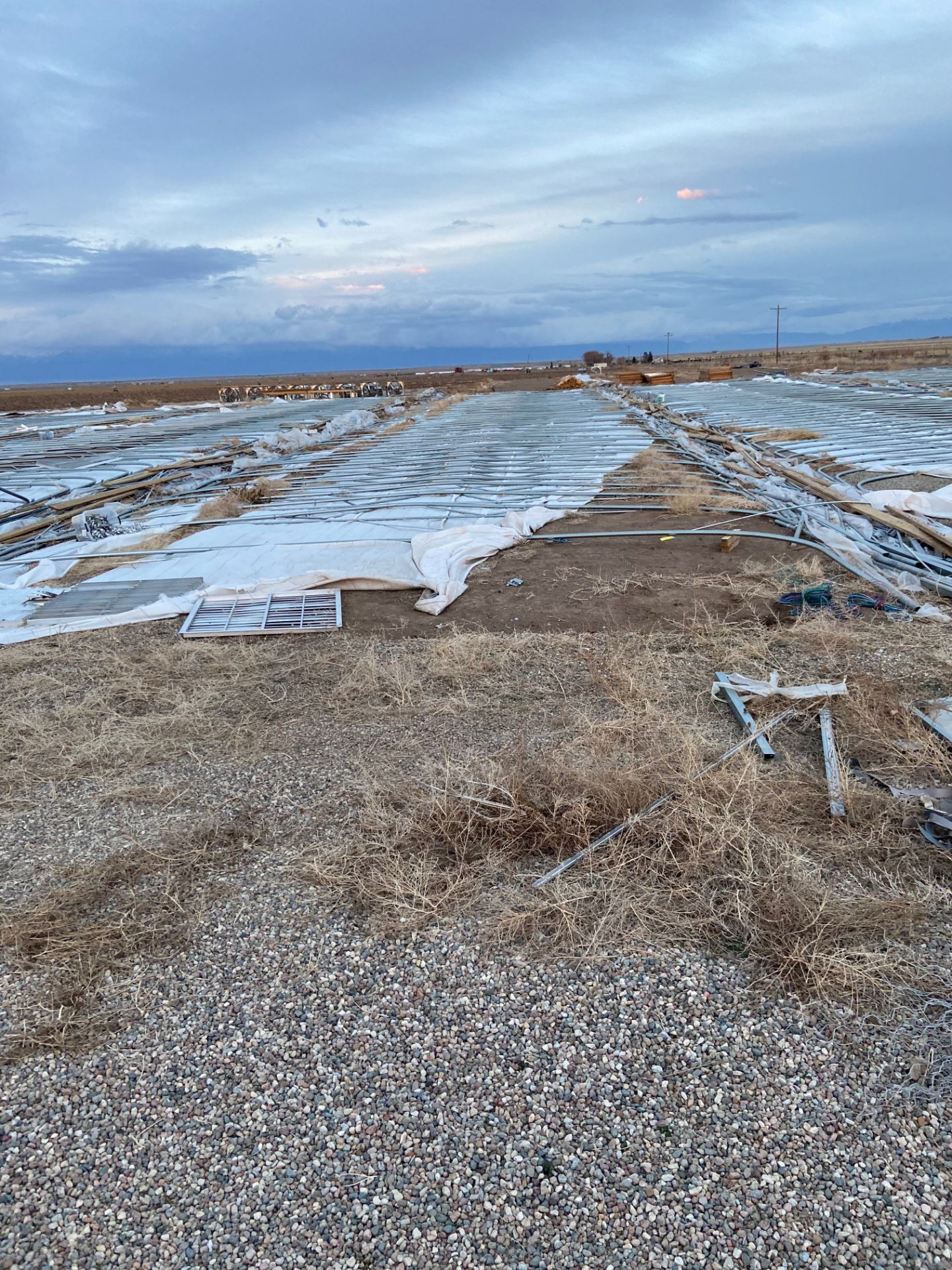 Scenic Acres Greenhouse Mfg Greenhouse w/ Four Exhaust Fans and Two Heaters, 34' x 200' gothic hoop - Image 2 of 8