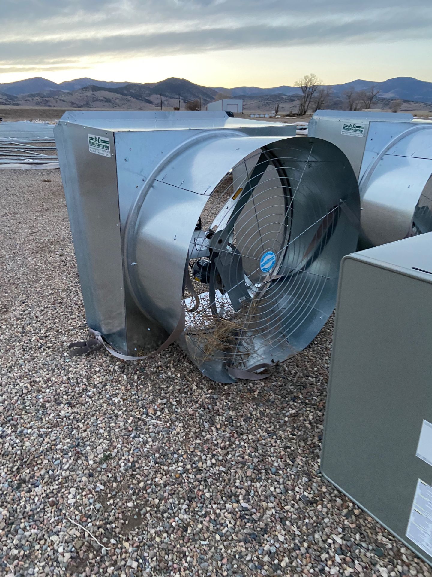 Scenic Acres Greenhouse Mfg Greenhouse w/ Four Exhaust Fans and Two Heaters, 34' x 200' gothic hoop - Image 3 of 8