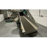Located in Yakima, WA: Bale feed conveyor w/ motor, gearbox, control panel11’ X 3’ X 6’ -- *