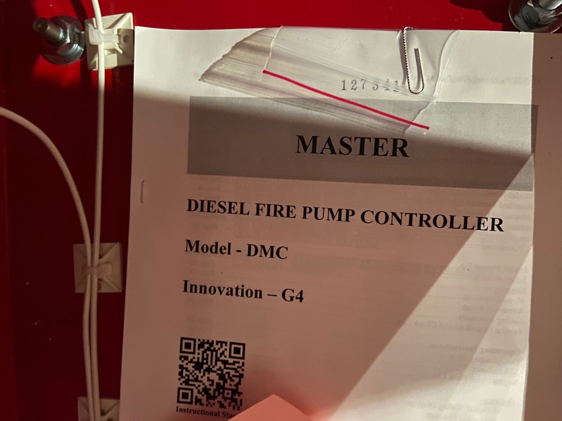 Master Diesel Engine Fire Pump Controller and Pump Motor Controller, Model# DMC-12N-115-XG4, Serial# - Image 12 of 13